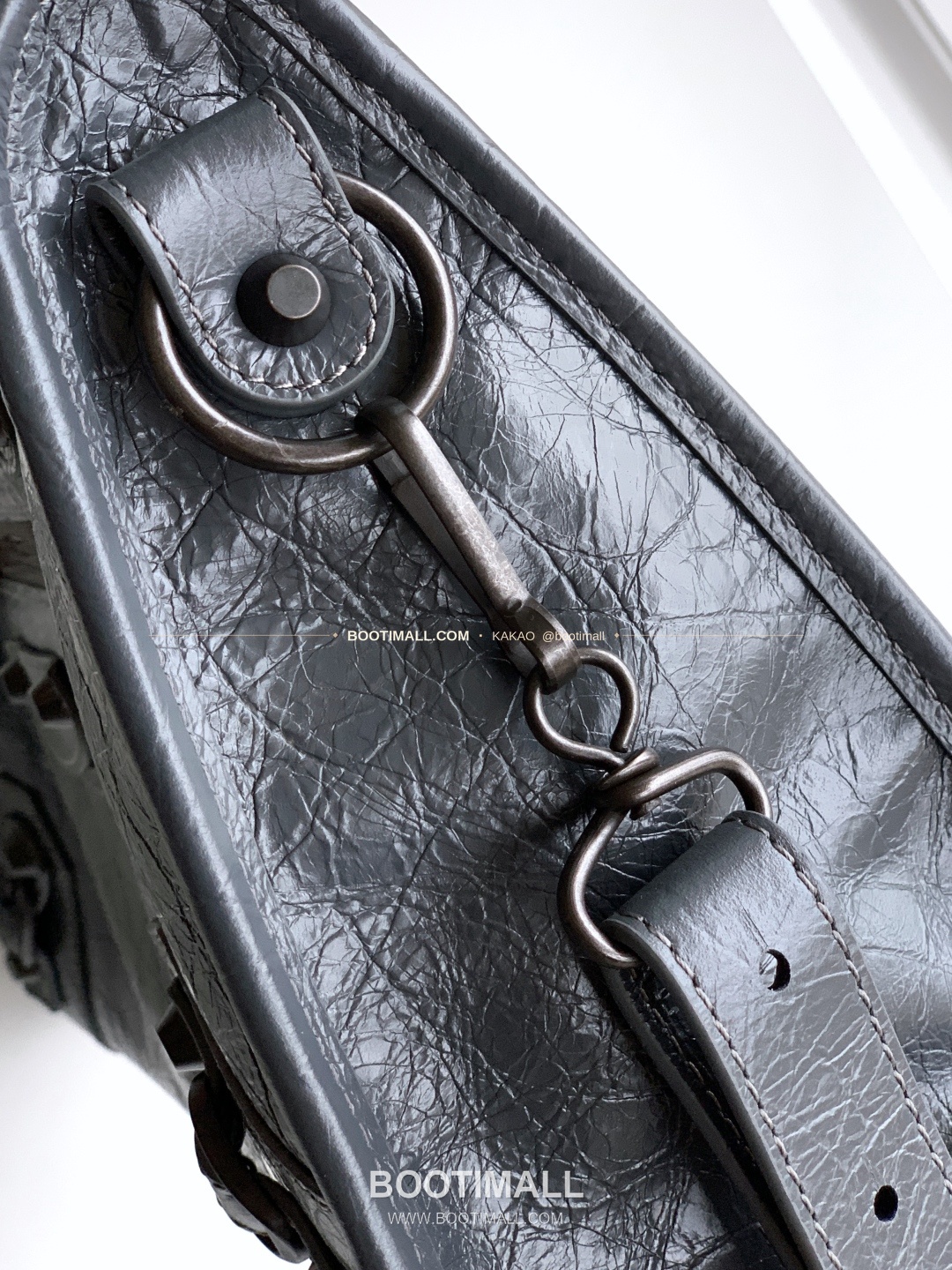 발렌시아가 르시티 레더 태슬 모토 숄더백 Balenciaga Le City Leather Tassel Moto Shoulder Bag 2022 30cm 6