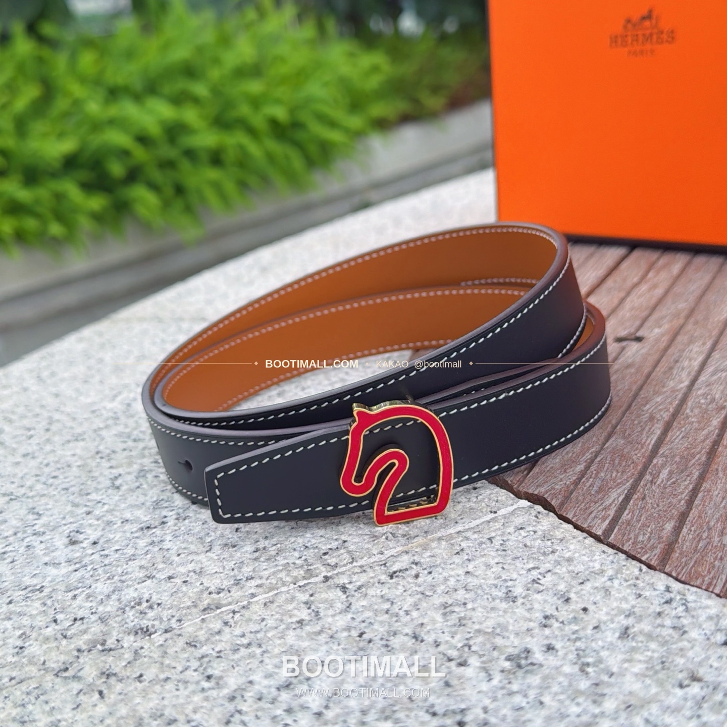 에르메스 송아지가죽 버클 리버서블 벨트 Hermes Calfskin Buckle Reversible Belt 2.5cm 2