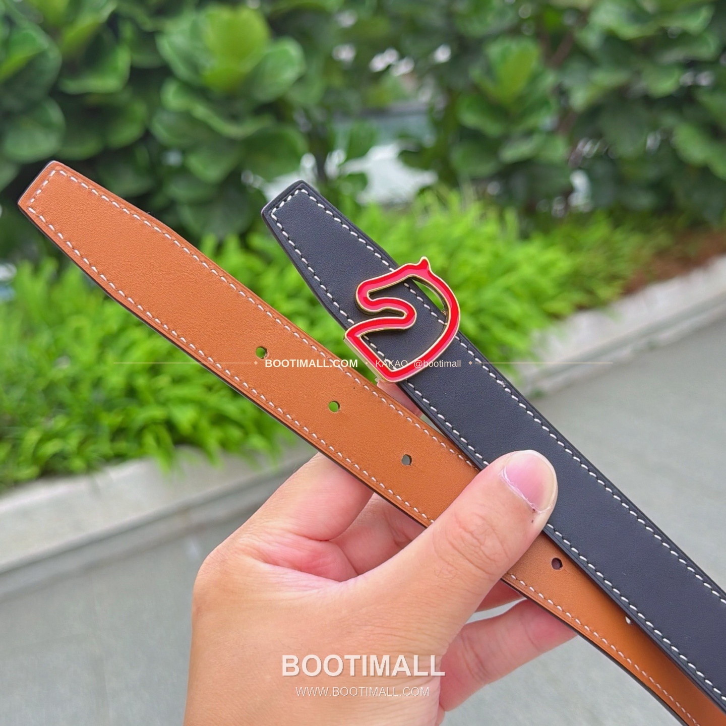 에르메스 송아지가죽 버클 리버서블 벨트 Hermes Calfskin Buckle Reversible Belt 2.5cm 5