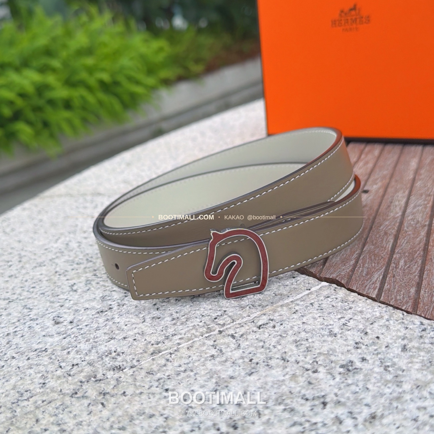 에르메스 송아지가죽 버클 리버서블 벨트 Hermes Calfskin Buckle Reversible Belt 2.5cm 2