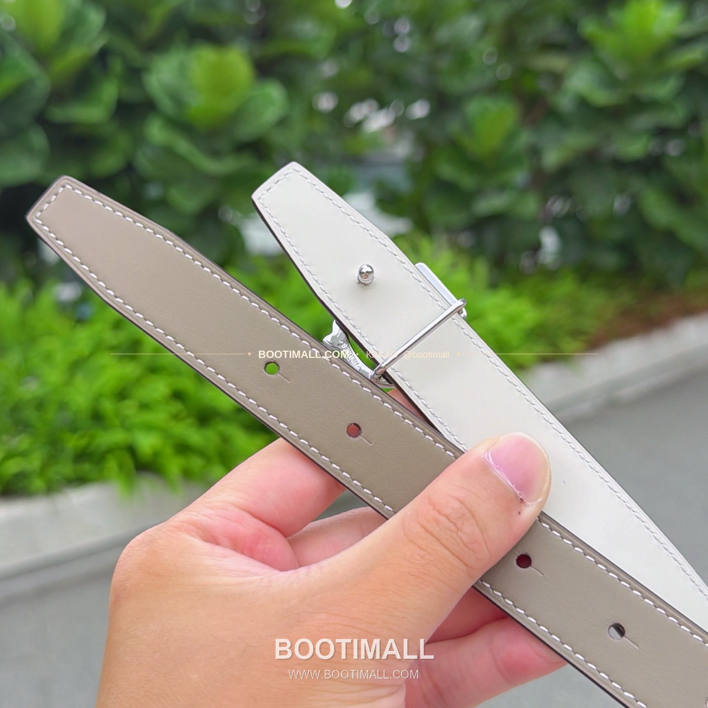 에르메스 송아지가죽 버클 리버서블 벨트 Hermes Calfskin Buckle Reversible Belt 2.5cm 6