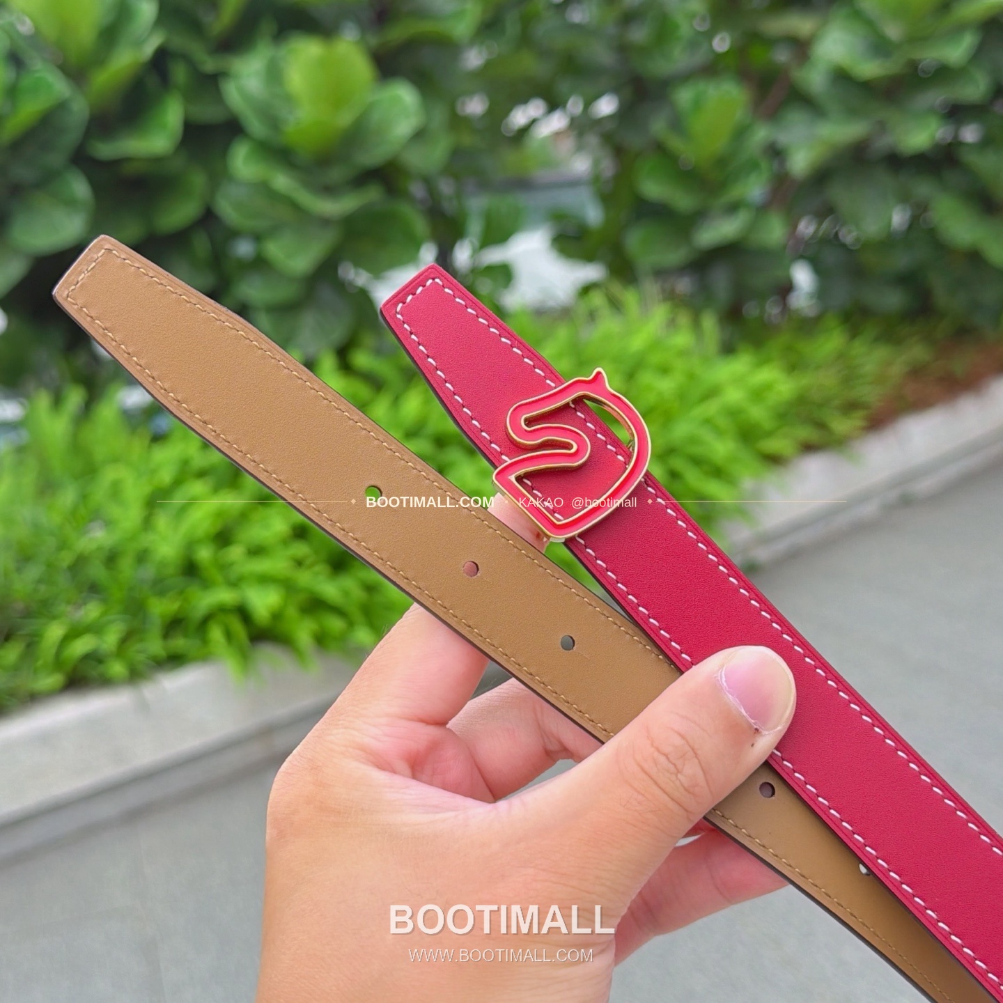 에르메스 송아지가죽 버클 리버서블 벨트 Hermes Calfskin Buckle Reversible Belt 2.5cm 5