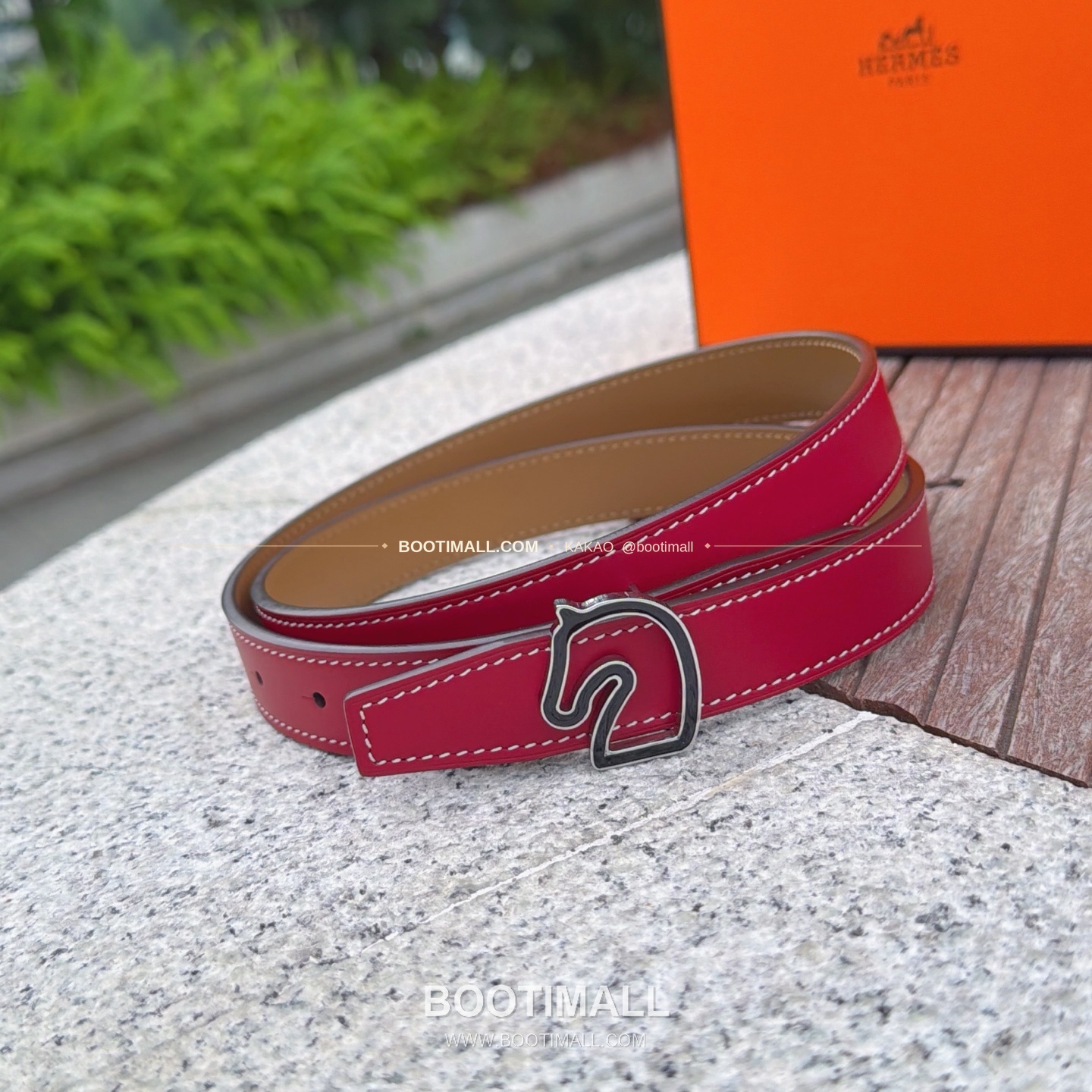 에르메스 송아지가죽 버클 리버서블 벨트 Hermes Calfskin Buckle Reversible Belt 2.5cm 2