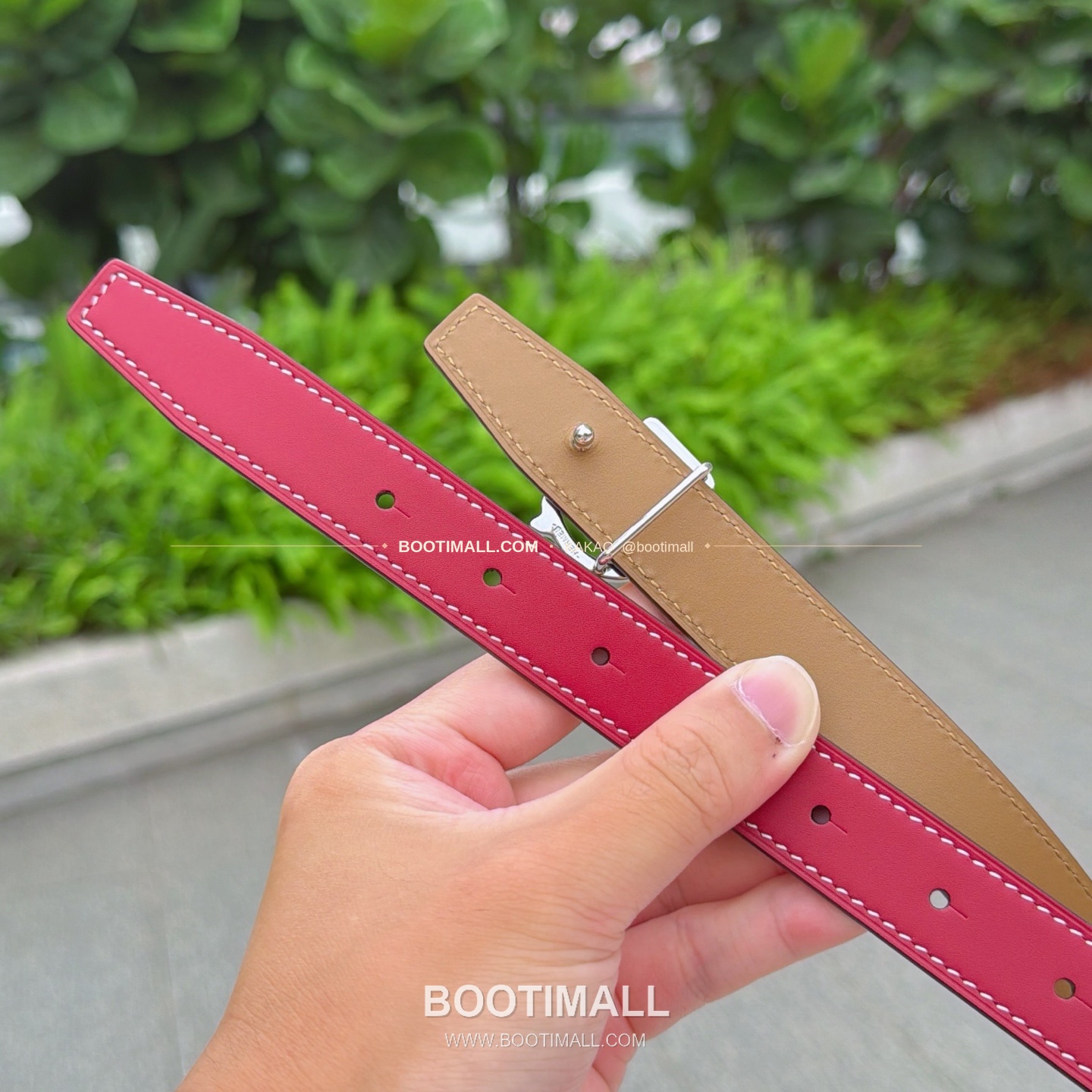 에르메스 송아지가죽 버클 리버서블 벨트 Hermes Calfskin Buckle Reversible Belt 2.5cm 6