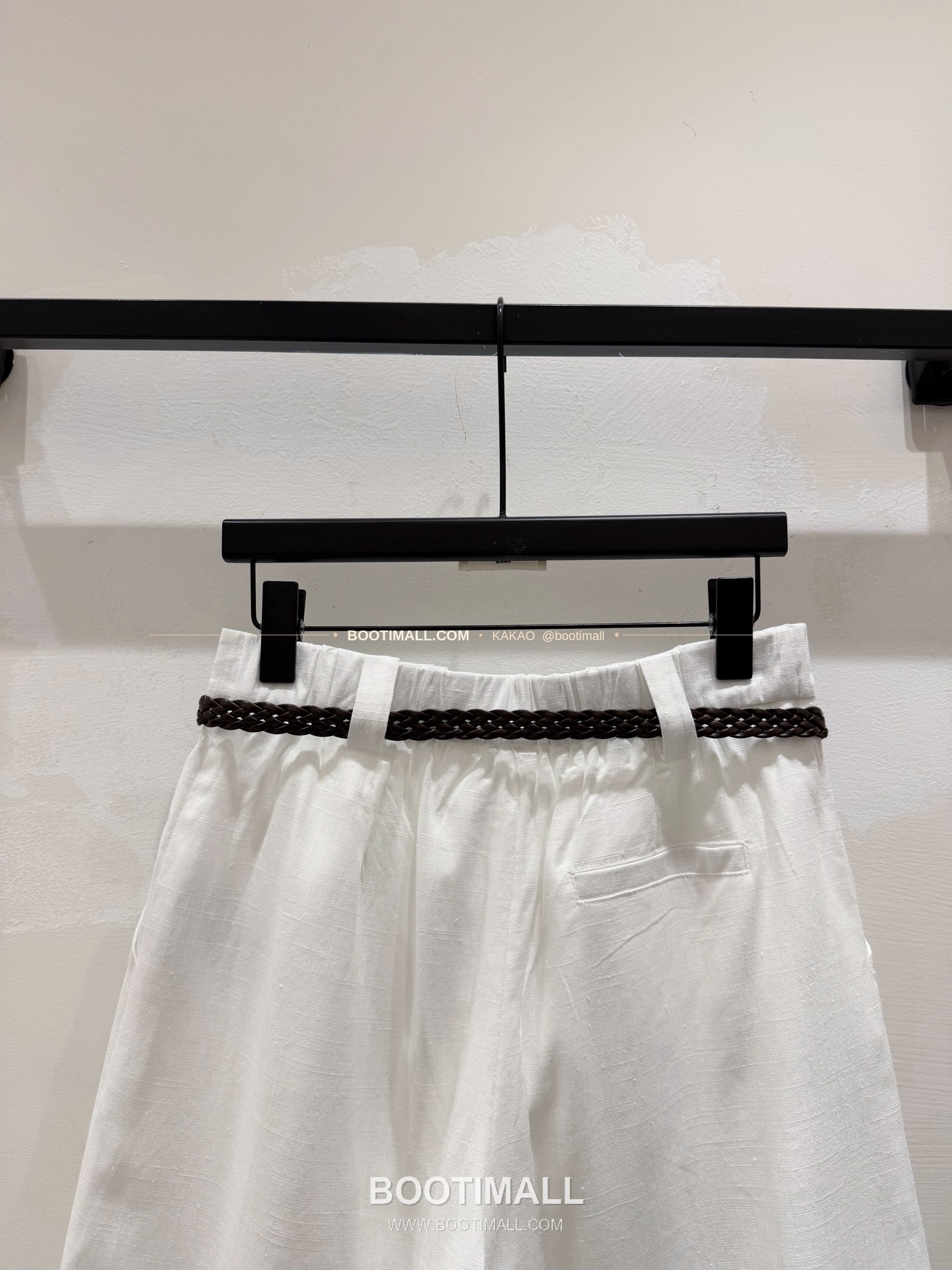 셀린느 2026 린넨 벨티드 루즈핏 숏팬츠 Celine 2026 Linen Belted Loose Fit Shorts 7