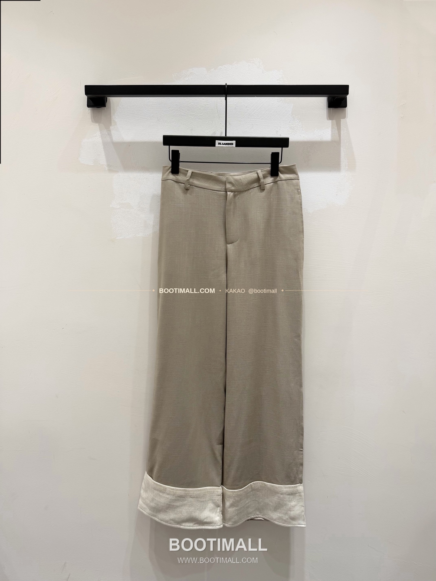 질샌더 2026SS 린넨 롤업 슬림핏 앵클 팬츠 Jil Sander 2026 SS Linen Roll-Up Slim Fit Ankle Pants 7