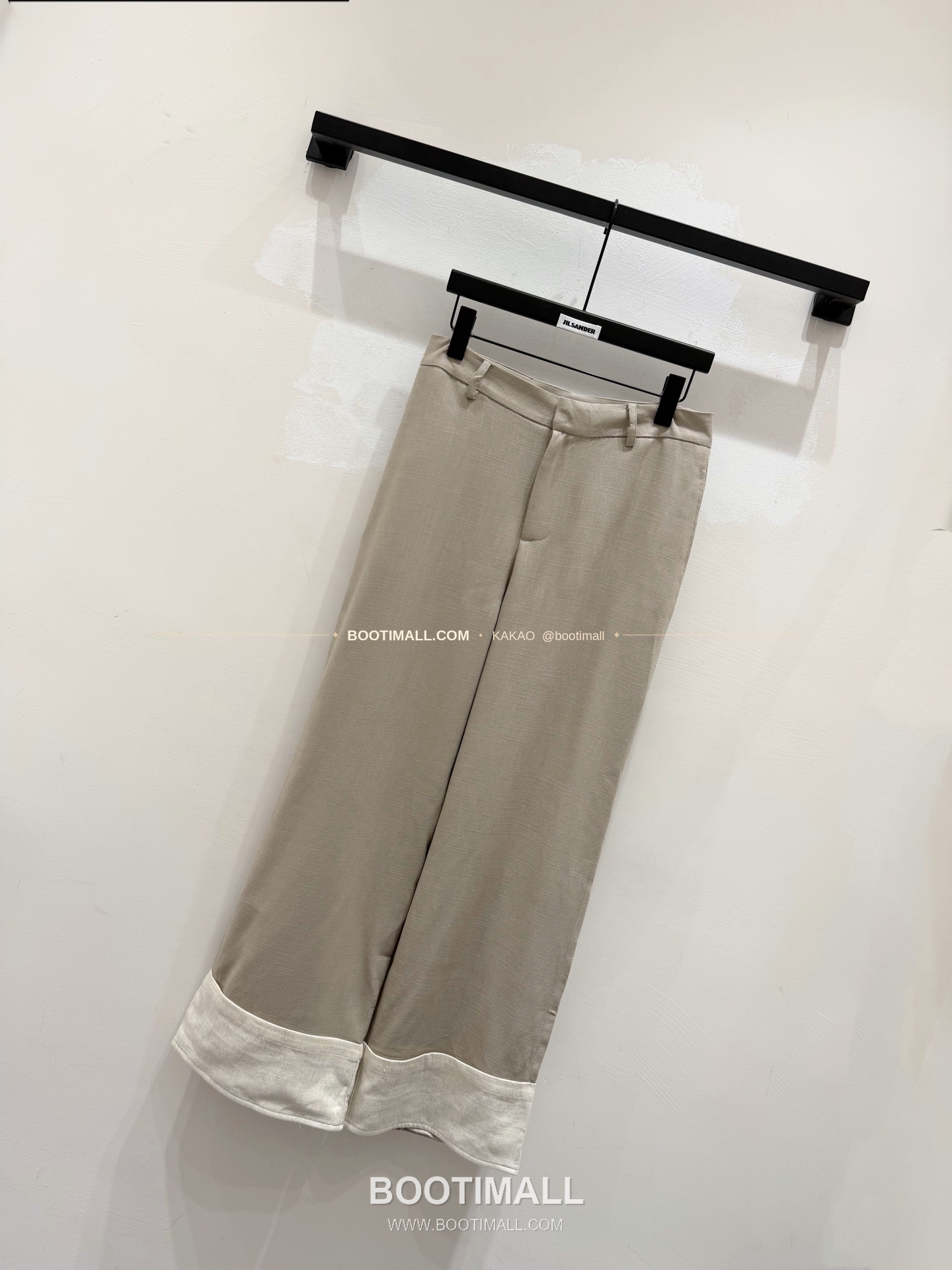 질샌더 2026SS 린넨 롤업 슬림핏 앵클 팬츠 Jil Sander 2026 SS Linen Roll-Up Slim Fit Ankle Pants 8