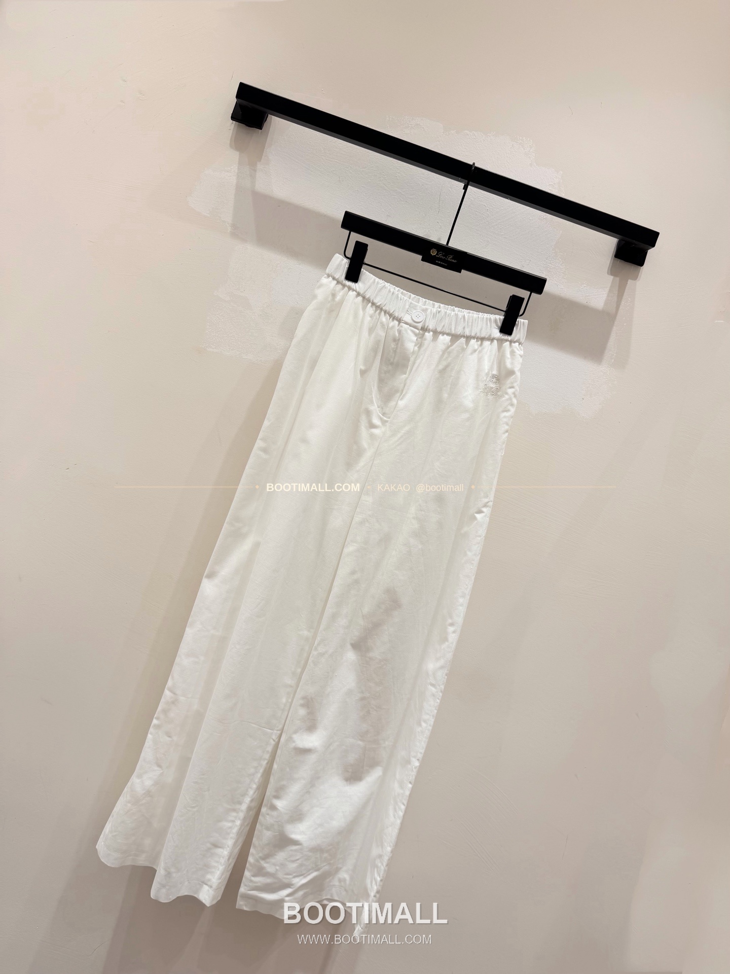 로로피아나 2026SS 코튼린넨 자수 루즈핏 스트레이트 팬츠 Loro Piana 2026 SS Cotton Linen Embroidered Loose Fit Straight Pants 11