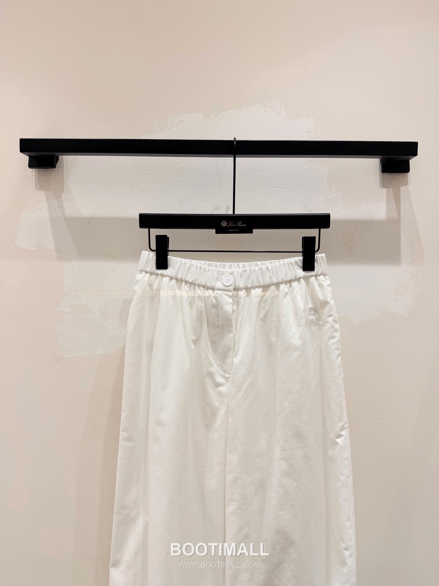 로로피아나 2026SS 코튼린넨 자수 루즈핏 스트레이트 팬츠 Loro Piana 2026 SS Cotton Linen Embroidered Loose Fit Straight Pants 12