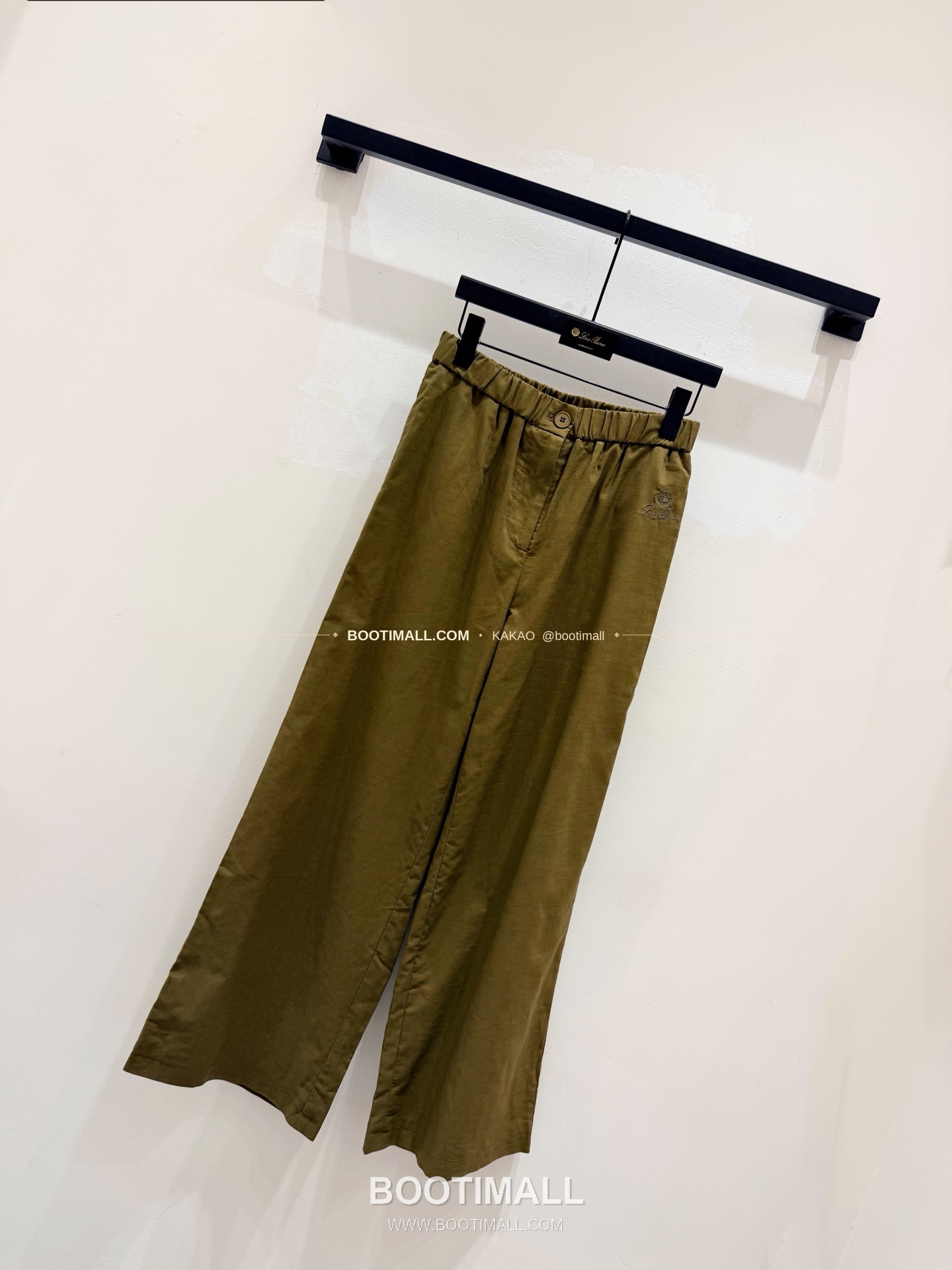 로로피아나 2026SS 코튼린넨 자수 루즈핏 스트레이트 팬츠 Loro Piana 2026 SS Cotton Linen Embroidered Loose Fit Straight Pants 11