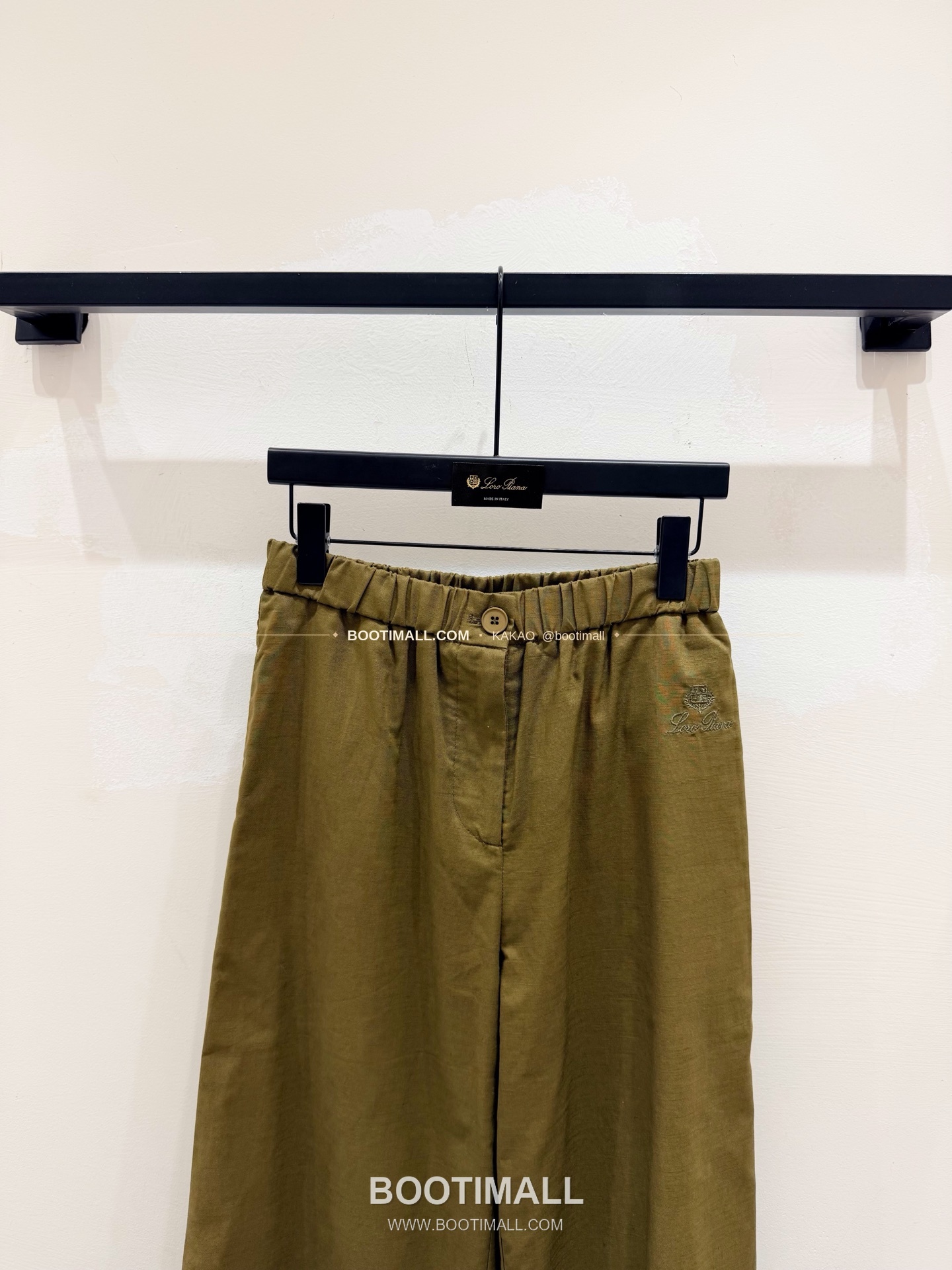 로로피아나 2026SS 코튼린넨 자수 루즈핏 스트레이트 팬츠 Loro Piana 2026 SS Cotton Linen Embroidered Loose Fit Straight Pants 12