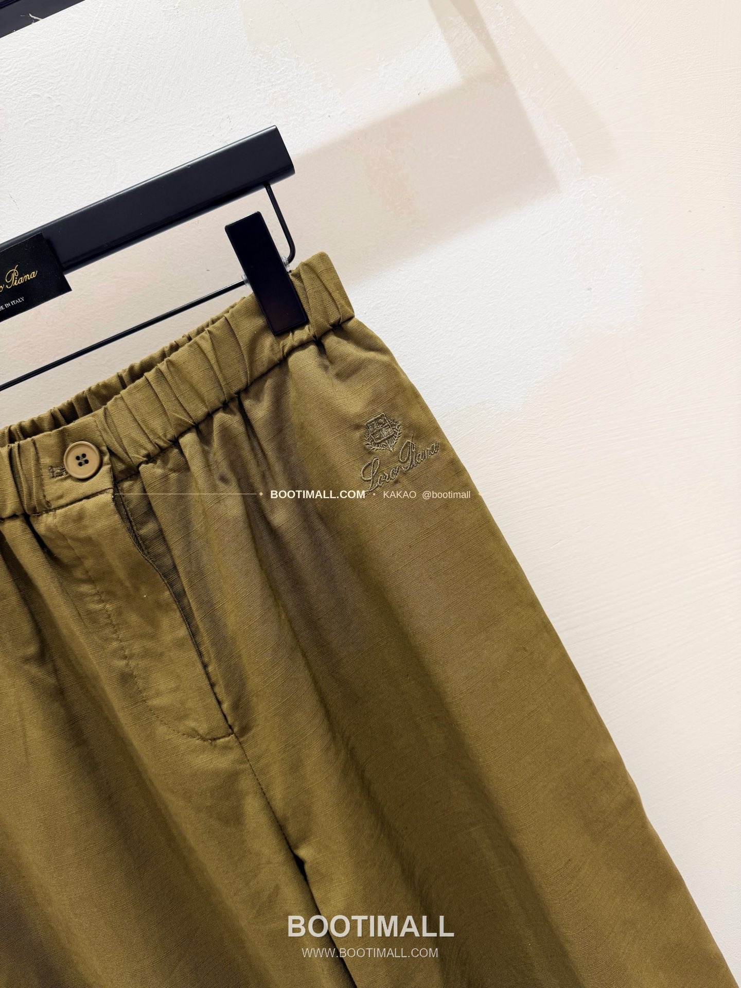 로로피아나 2026SS 코튼린넨 자수 루즈핏 스트레이트 팬츠 Loro Piana 2026 SS Cotton Linen Embroidered Loose Fit Straight Pants 13