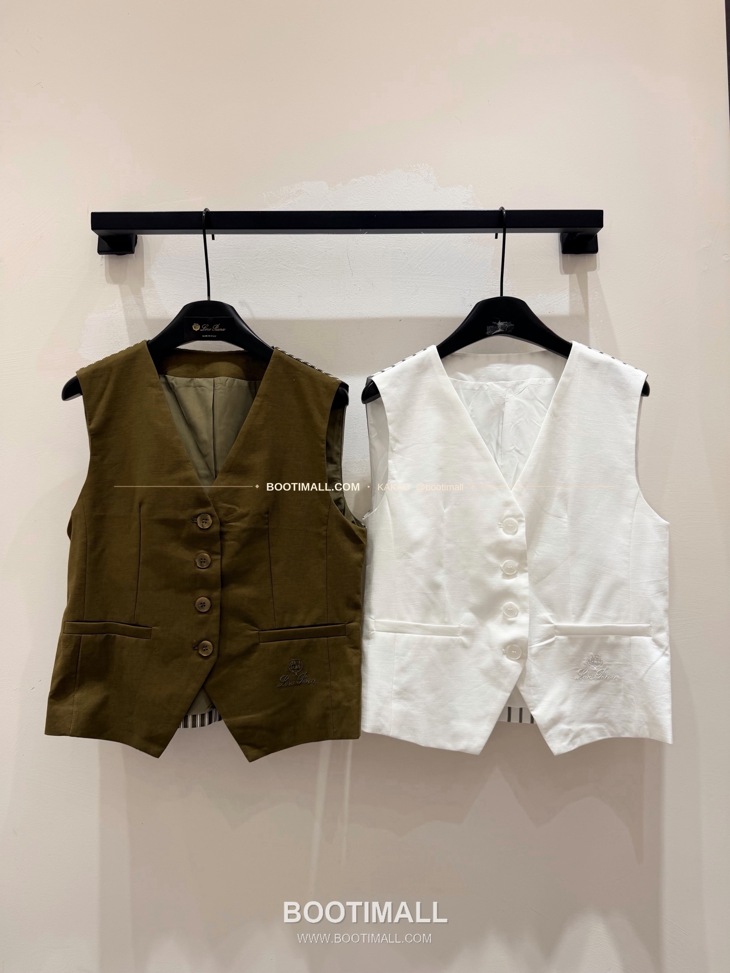 로로피아나 2026SS 코튼린넨 스트라이프 패치 레귤러핏 베스트 Loro Piana 2026 SS Cotton Linen Stripe Patch Regular Fit Vest 9