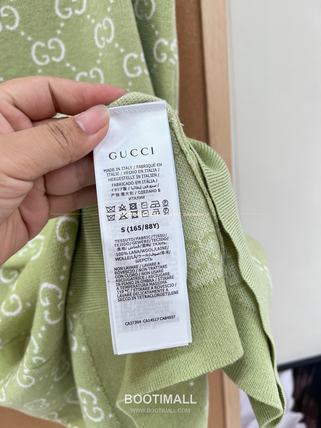 구찌 2026SS GG 자카드 니트 루즈핏 슬리브리스 롱원피스 그린 Gucci 2026 SS GG Jacquard Knit Loose Fit Sleeveless Long Dress Green 16