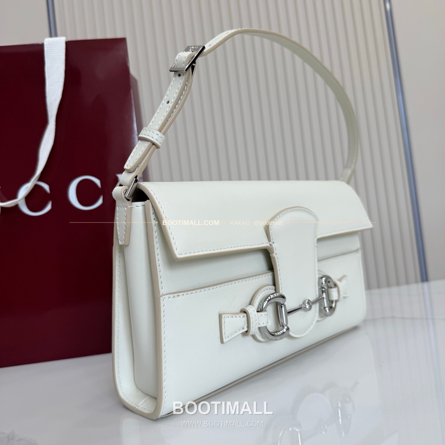 구찌 프리마베라 레더 홀스빗 리스트레토 숄더백 Gucci Primavera Leather Horsebit Ristretto Shoulder Bag A0020Y 26cm 2