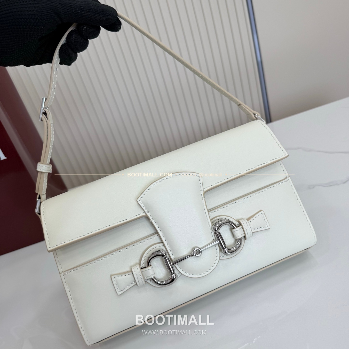 구찌 프리마베라 레더 홀스빗 리스트레토 숄더백 Gucci Primavera Leather Horsebit Ristretto Shoulder Bag A0020Y 26cm 6