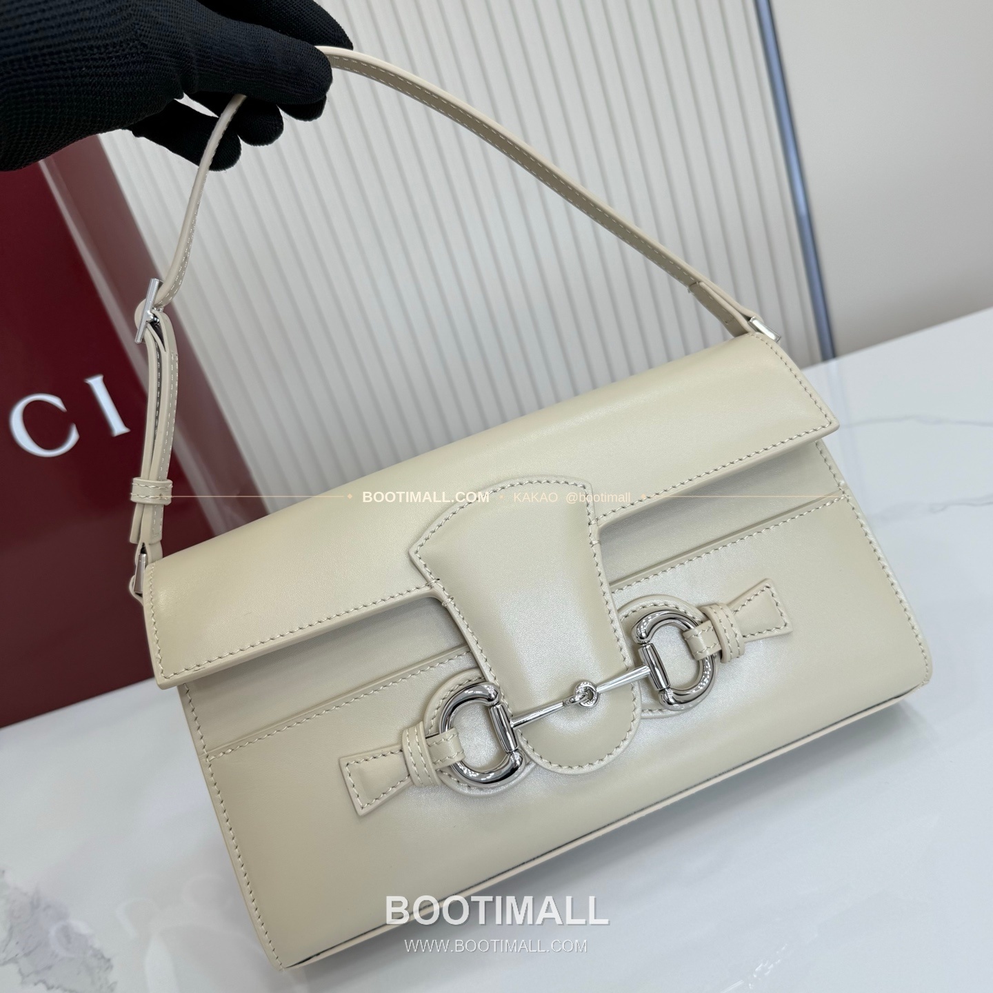 구찌 프리마베라 레더 홀스빗 리스트레토 숄더백 Gucci Primavera Leather Horsebit Ristretto Shoulder Bag A0020Y 26cm 6