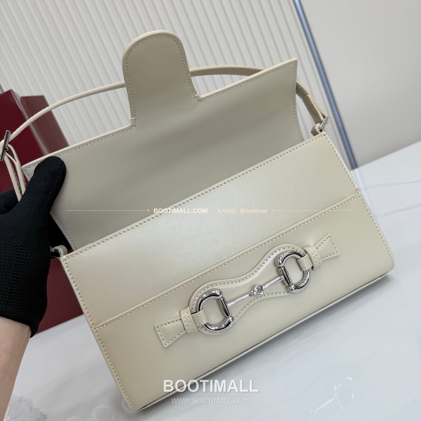 구찌 프리마베라 레더 홀스빗 리스트레토 숄더백 Gucci Primavera Leather Horsebit Ristretto Shoulder Bag A0020Y 26cm 11
