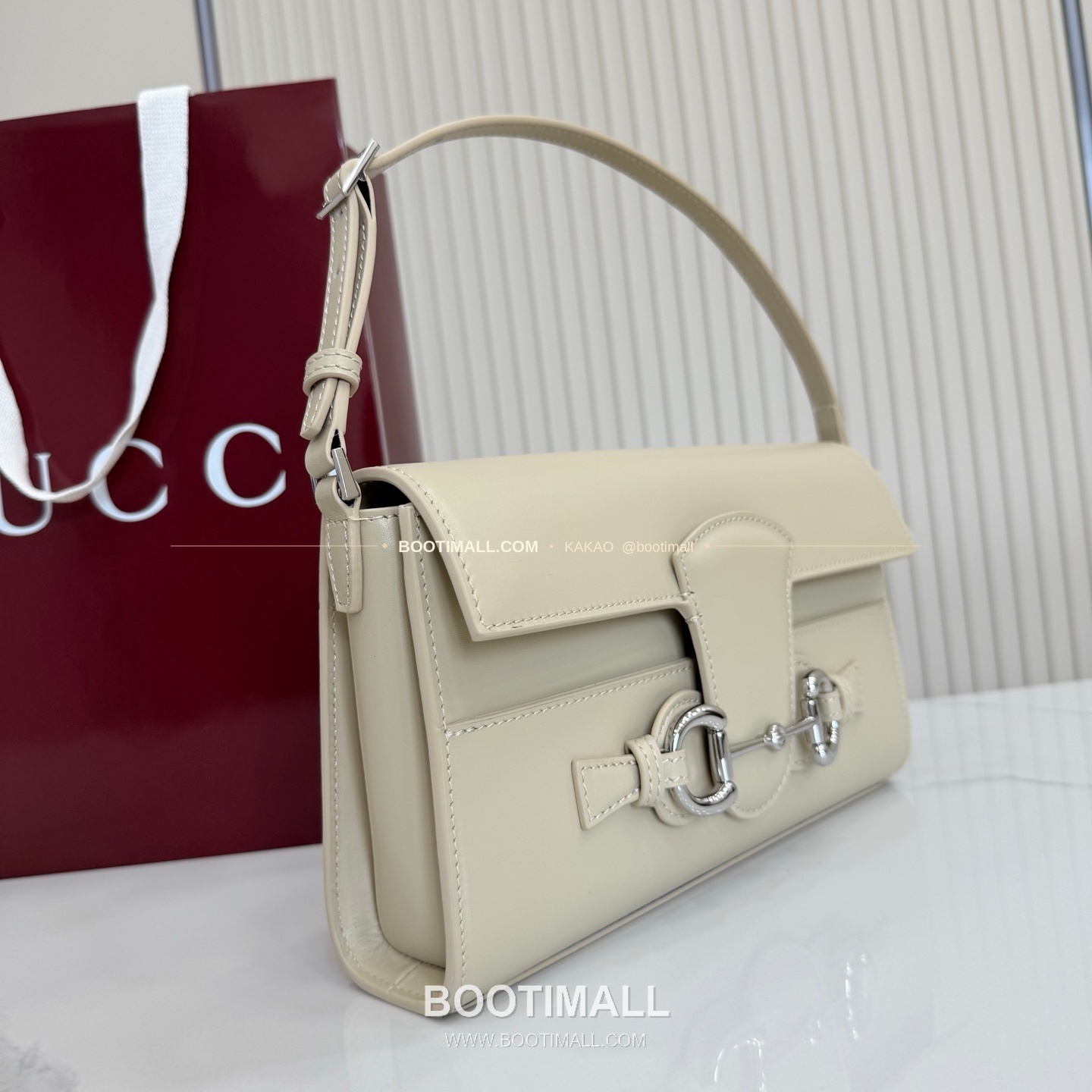 구찌 프리마베라 레더 홀스빗 리스트레토 숄더백 Gucci Primavera Leather Horsebit Ristretto Shoulder Bag A0020Y 26cm 12