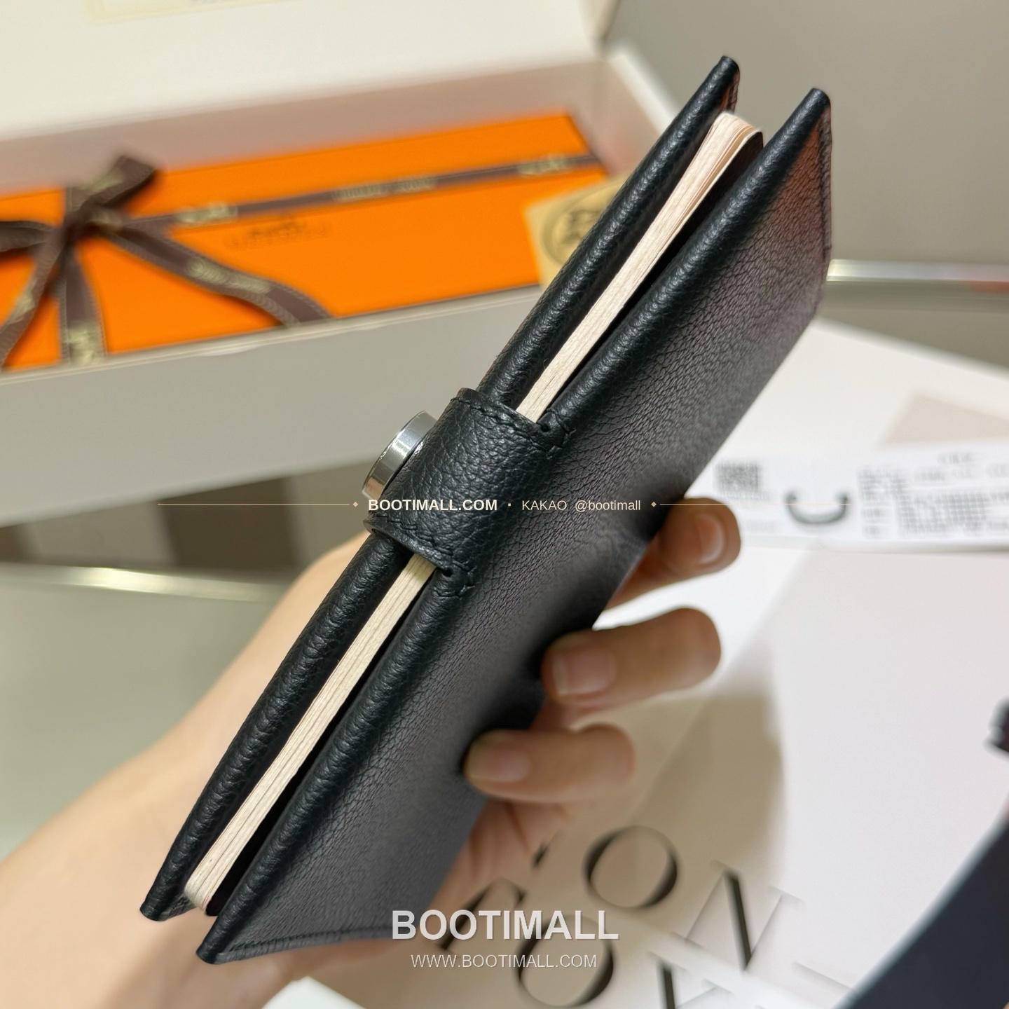 에르메스 에버그레인 카프스킨 R.M.S 패스포트 케이스 Hermes Evergrain Calfskin R.M.S Passport Case 13.5cm 3