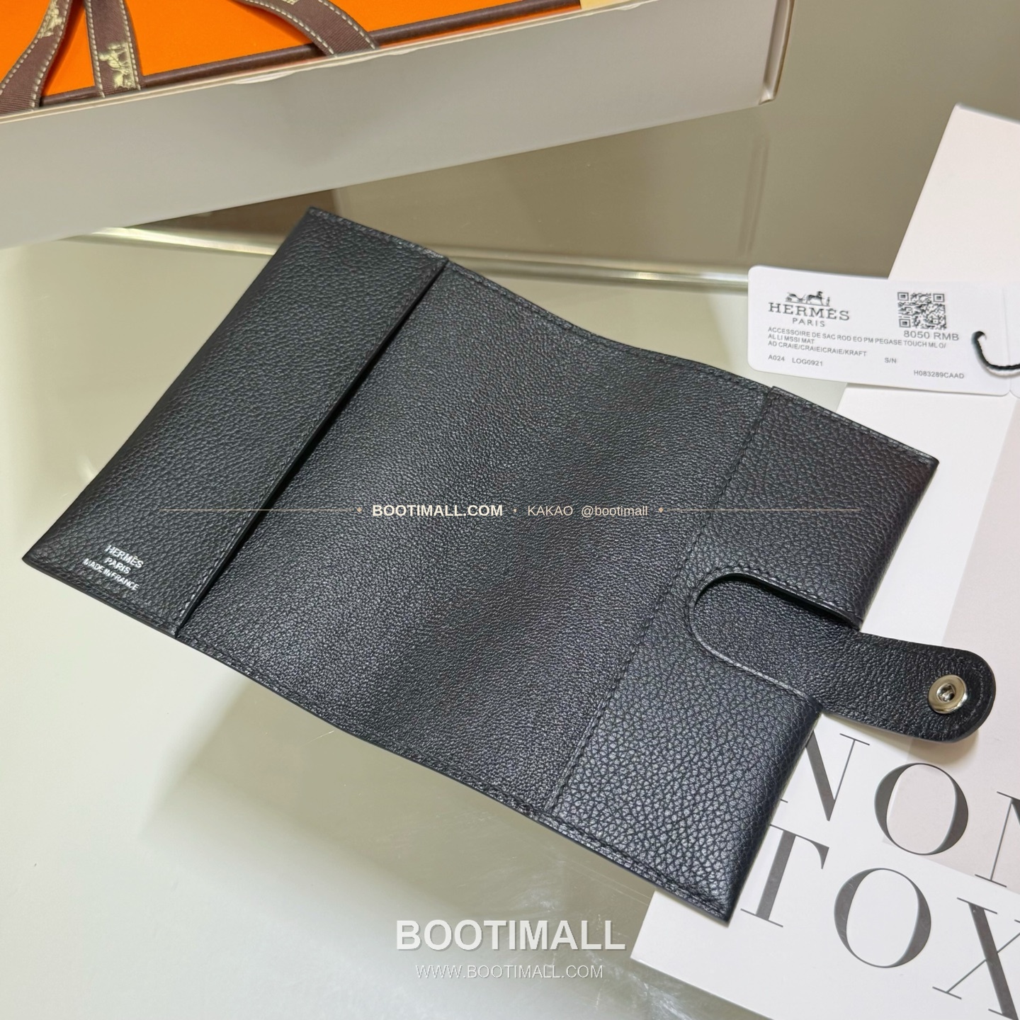 에르메스 에버그레인 카프스킨 R.M.S 패스포트 케이스 Hermes Evergrain Calfskin R.M.S Passport Case 13.5cm 5