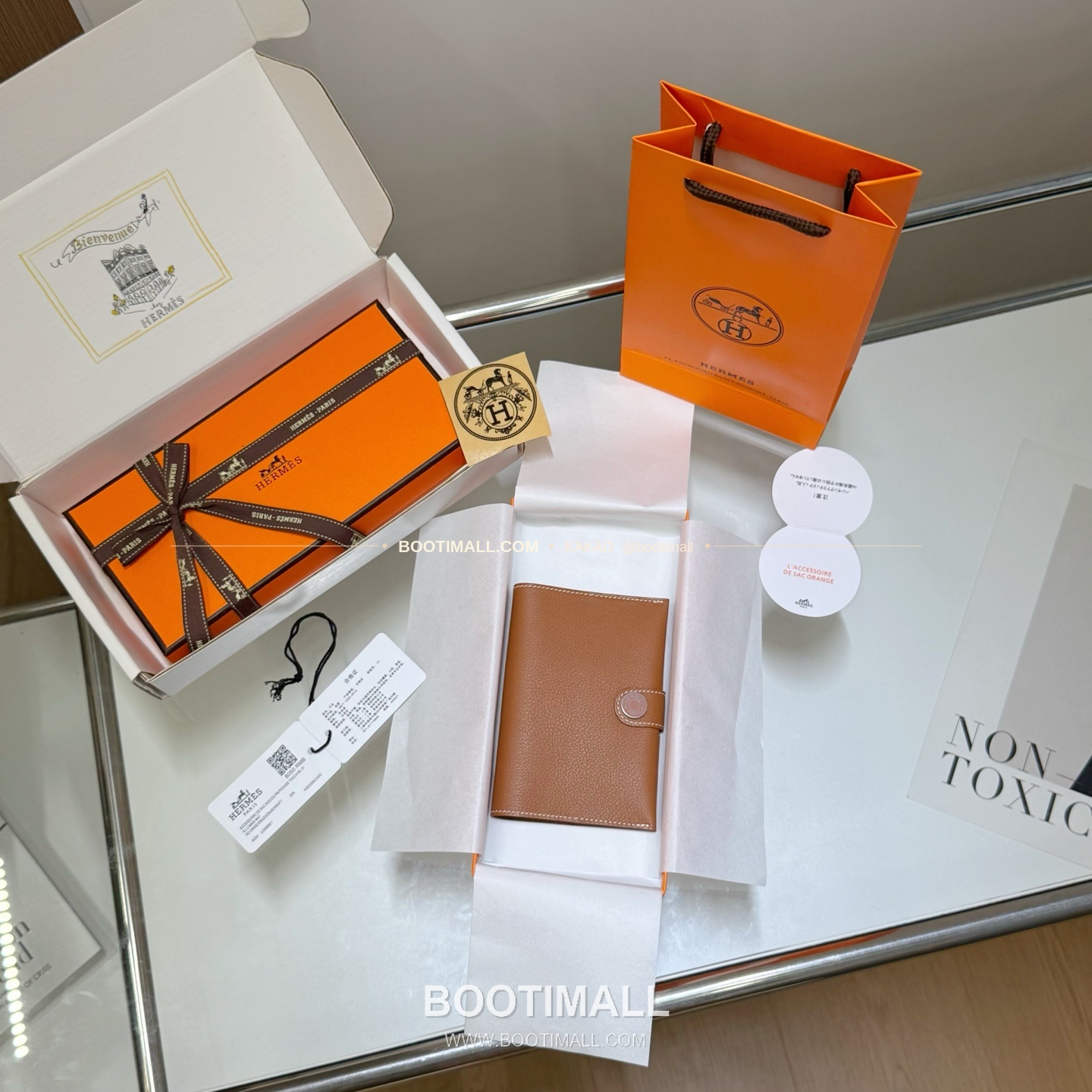 에르메스 에버그레인 카프스킨 R.M.S 패스포트 케이스 Hermes Evergrain Calfskin R.M.S Passport Case 13.5cm 2