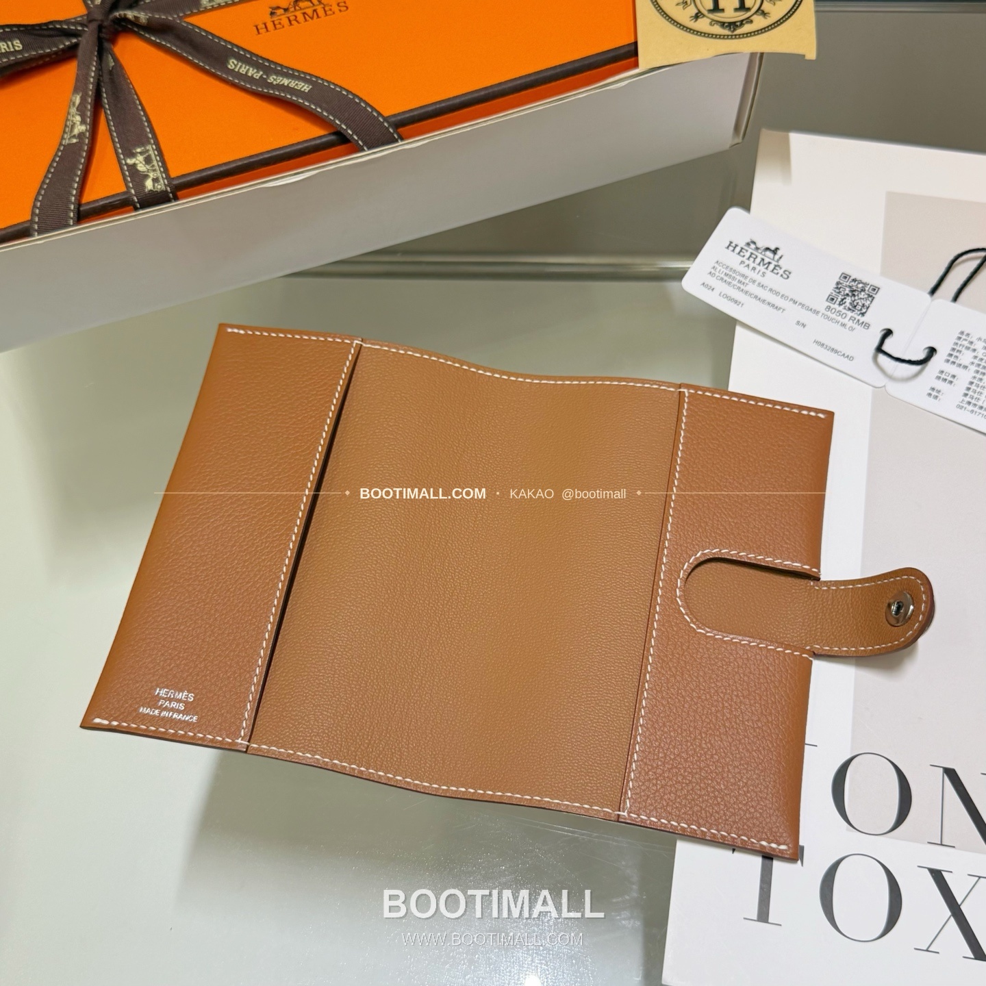 에르메스 에버그레인 카프스킨 R.M.S 패스포트 케이스 Hermes Evergrain Calfskin R.M.S Passport Case 13.5cm 3