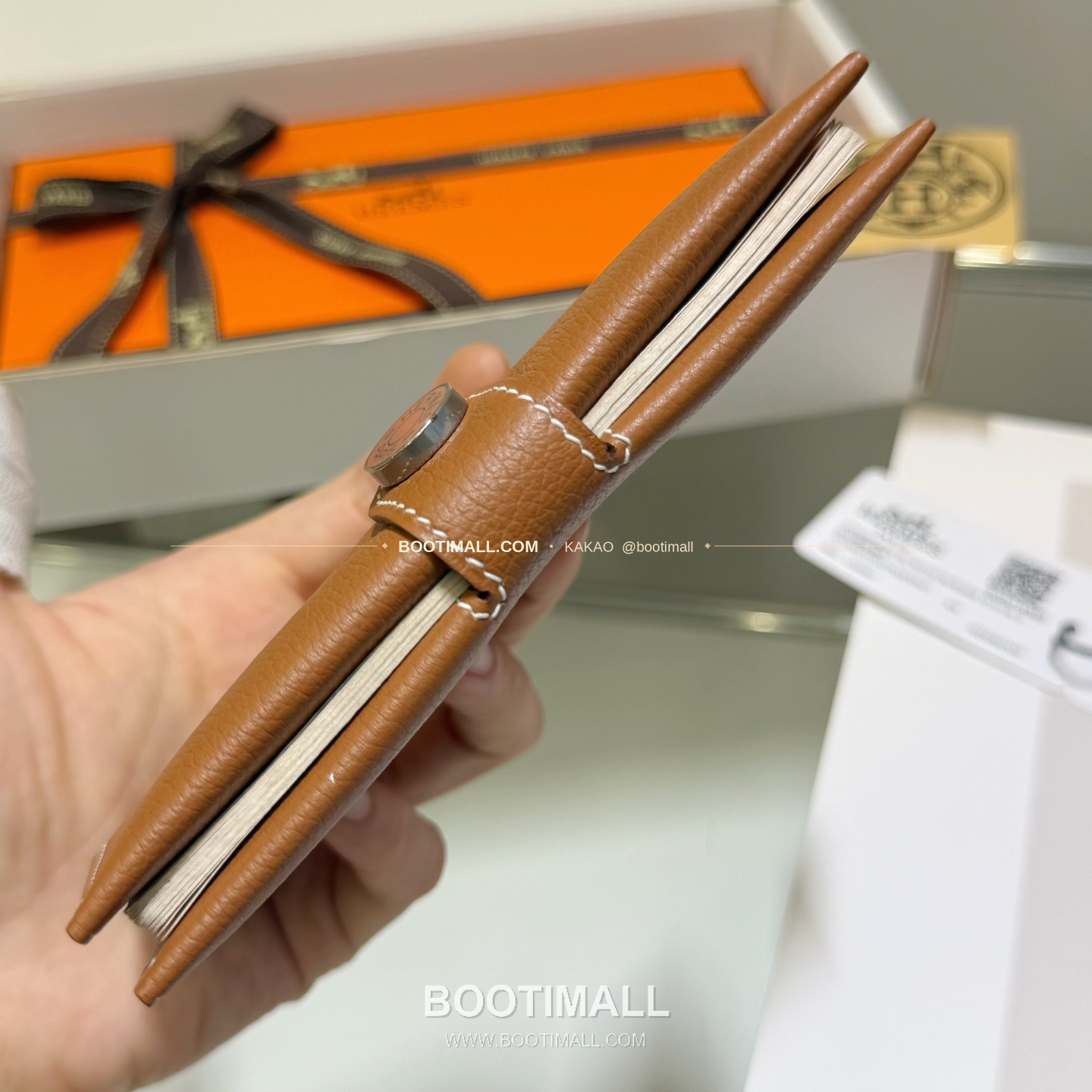 에르메스 에버그레인 카프스킨 R.M.S 패스포트 케이스 Hermes Evergrain Calfskin R.M.S Passport Case 13.5cm 5