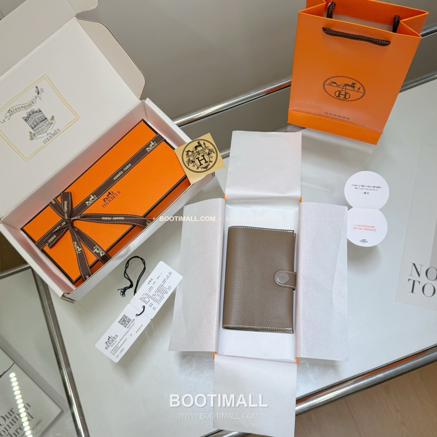 에르메스 에버그레인 카프스킨 R.M.S 패스포트 케이스 Hermes Evergrain Calfskin R.M.S Passport Case 13.5cm 2