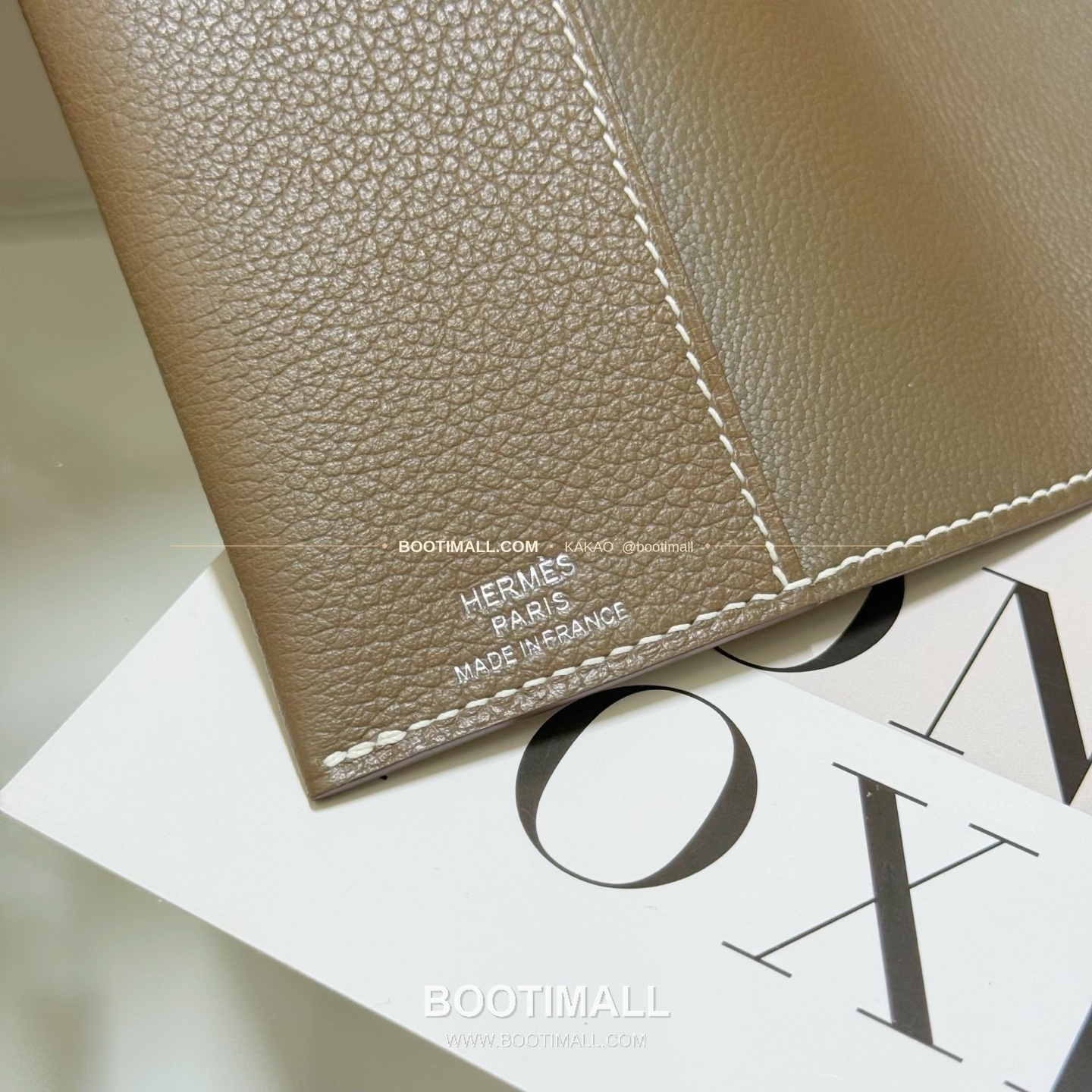 에르메스 에버그레인 카프스킨 R.M.S 패스포트 케이스 Hermes Evergrain Calfskin R.M.S Passport Case 13.5cm 7
