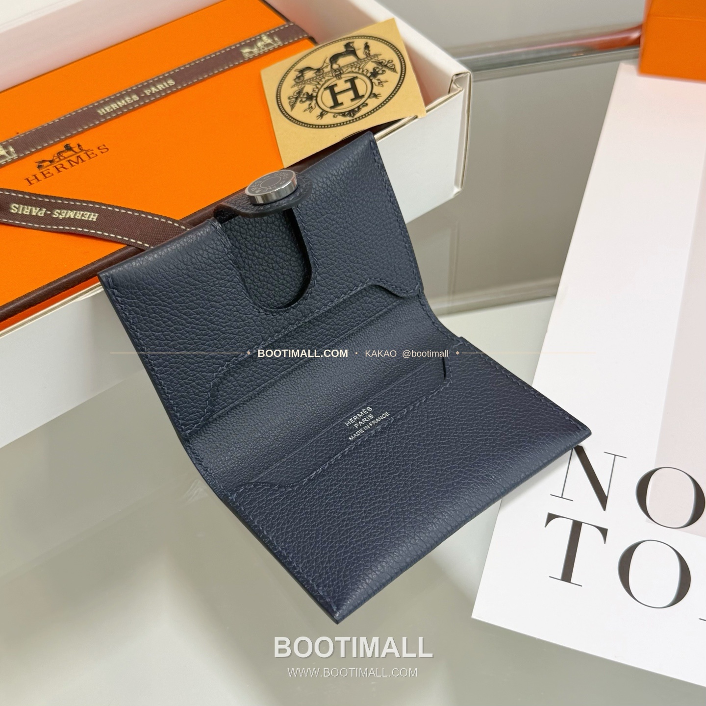 에르메스 에버컬러 카프스킨 R.M.S 카드홀더 Hermes Evercolor Calfskin R.M.S Card Holder 10.5cm 5