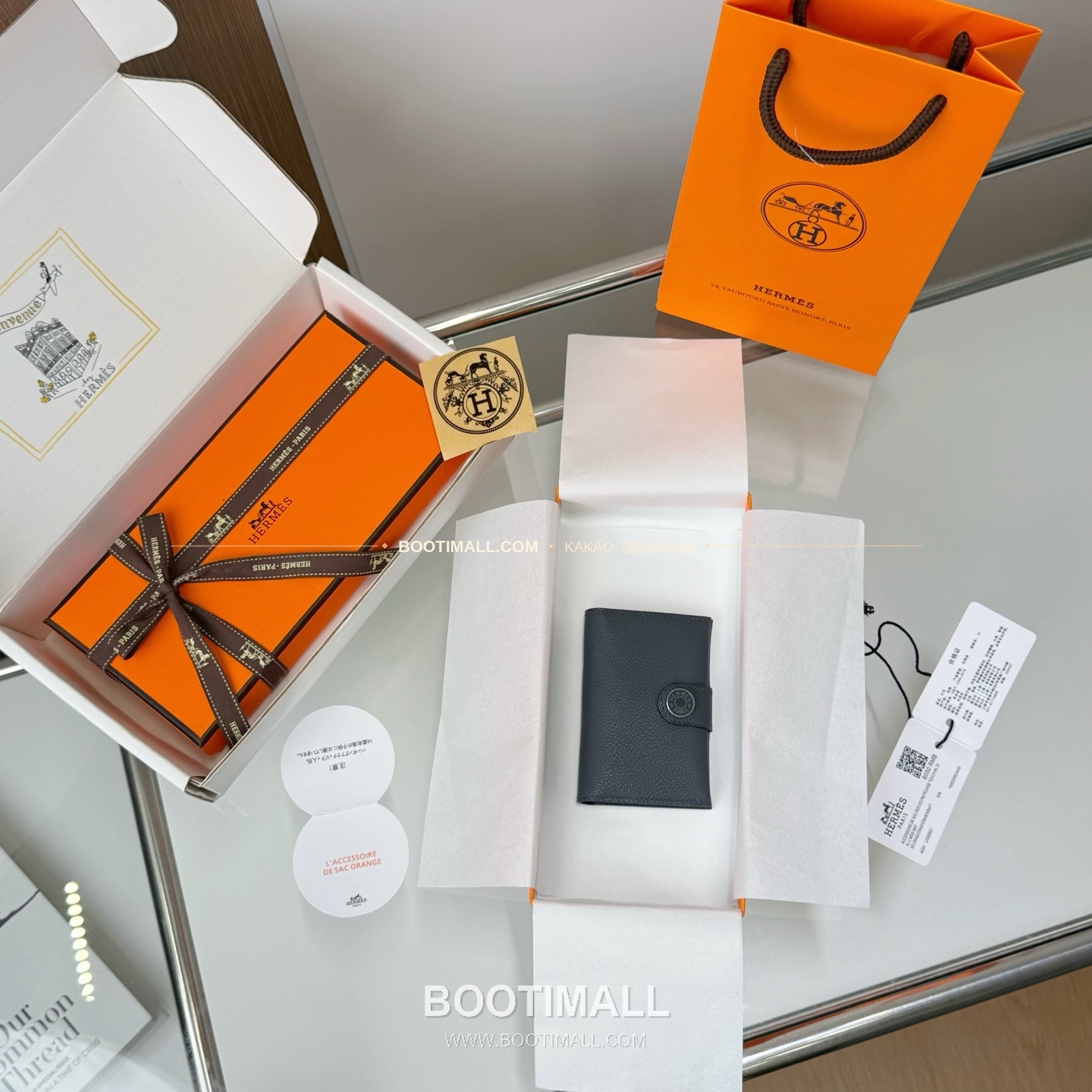 에르메스 에버컬러 카프스킨 R.M.S 카드홀더 Hermes Evercolor Calfskin R.M.S Card Holder 10.5cm 2