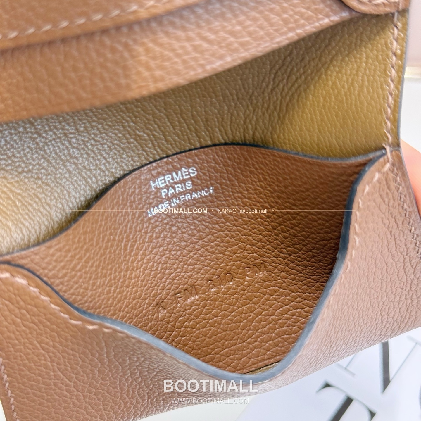 에르메스 에버컬러 카프스킨 R.M.S 카드홀더 Hermes Evercolor Calfskin R.M.S Card Holder 10.5cm 5