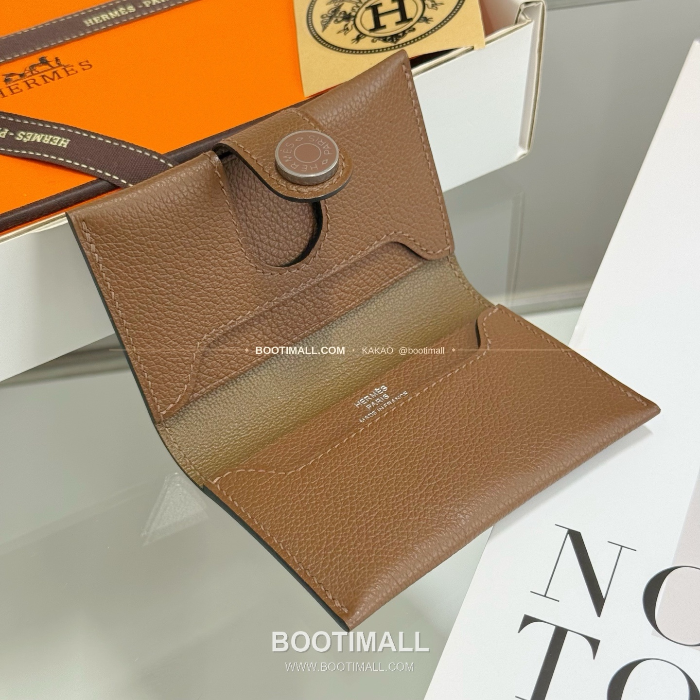 에르메스 에버컬러 카프스킨 R.M.S 카드홀더 Hermes Evercolor Calfskin R.M.S Card Holder 10.5cm 6