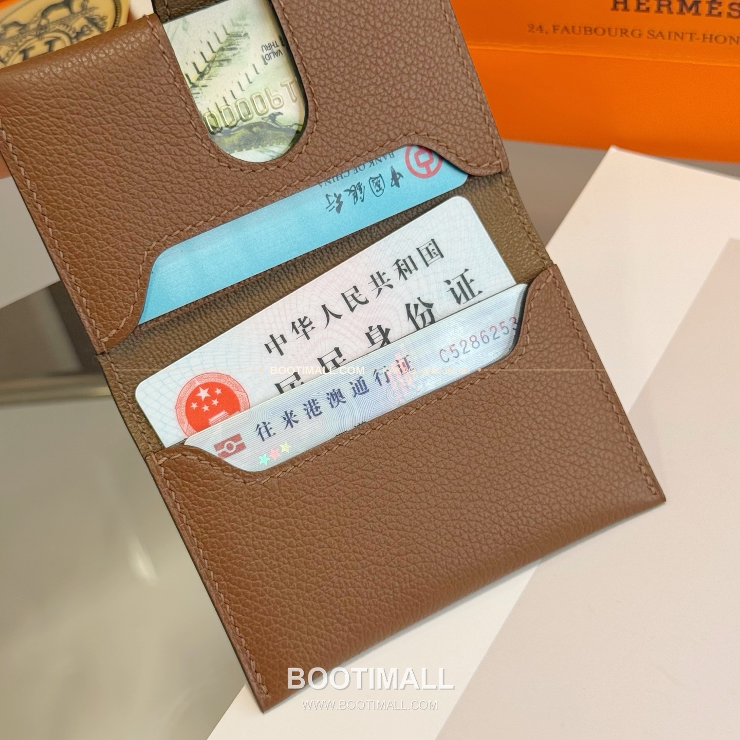 에르메스 에버컬러 카프스킨 R.M.S 카드홀더 Hermes Evercolor Calfskin R.M.S Card Holder 10.5cm 7