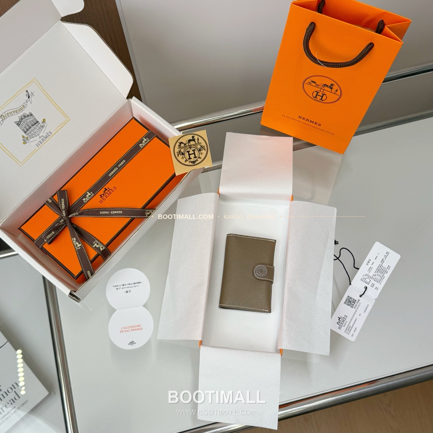 에르메스 에버컬러 카프스킨 R.M.S 카드홀더 Hermes Evercolor Calfskin R.M.S Card Holder 10.5cm 2