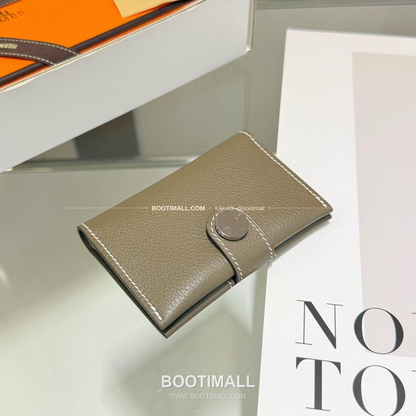 에르메스 에버컬러 카프스킨 R.M.S 카드홀더 Hermes Evercolor Calfskin R.M.S Card Holder 10.5cm 4