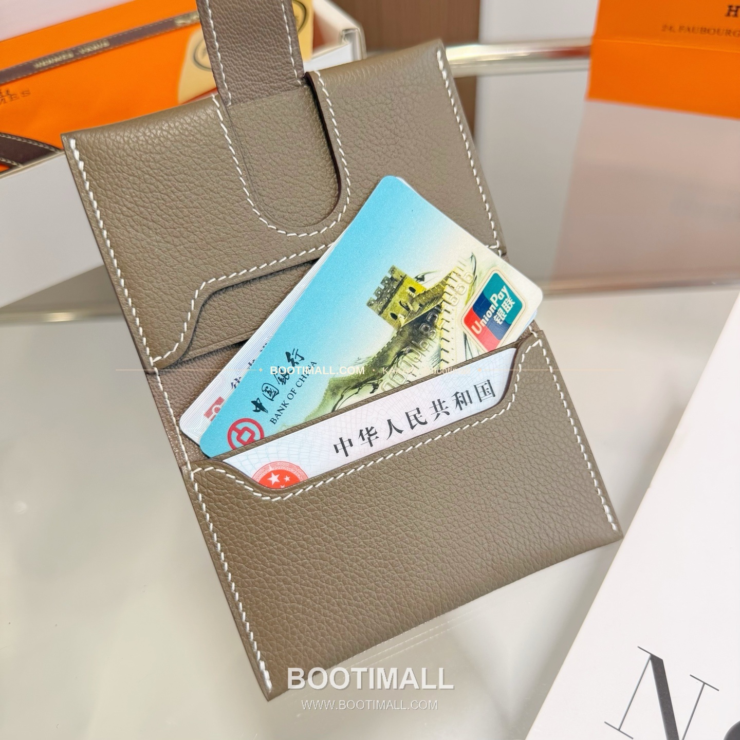 에르메스 에버컬러 카프스킨 R.M.S 카드홀더 Hermes Evercolor Calfskin R.M.S Card Holder 10.5cm 6
