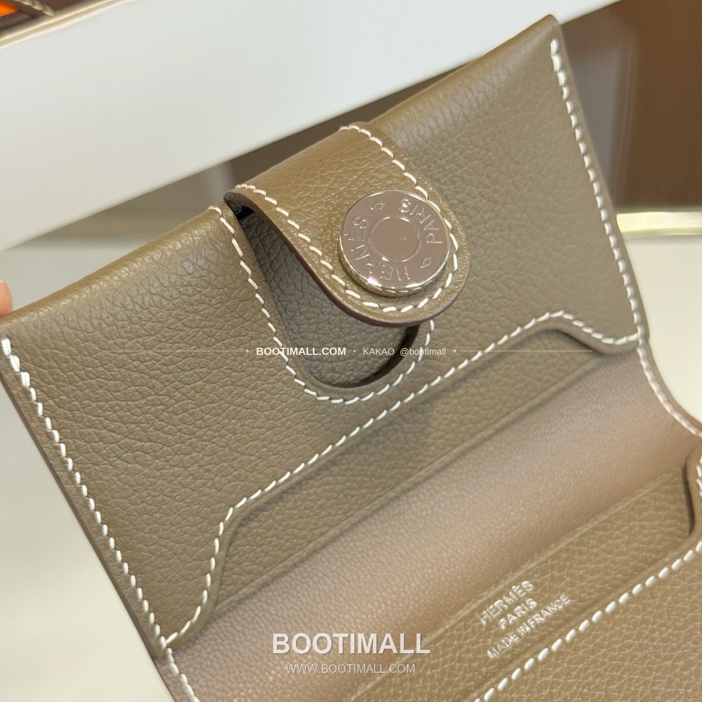 에르메스 에버컬러 카프스킨 R.M.S 카드홀더 Hermes Evercolor Calfskin R.M.S Card Holder 10.5cm 9
