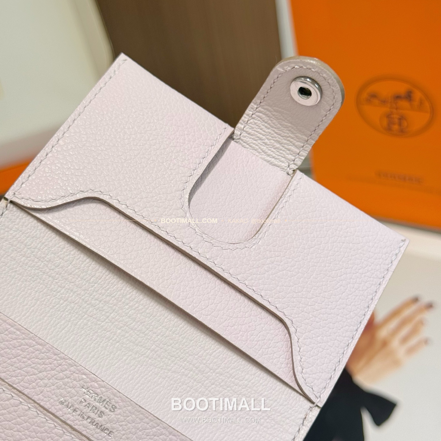 에르메스 에버컬러 카프스킨 R.M.S 카드홀더 Hermes Evercolor Calfskin R.M.S Card Holder 10.5cm 6