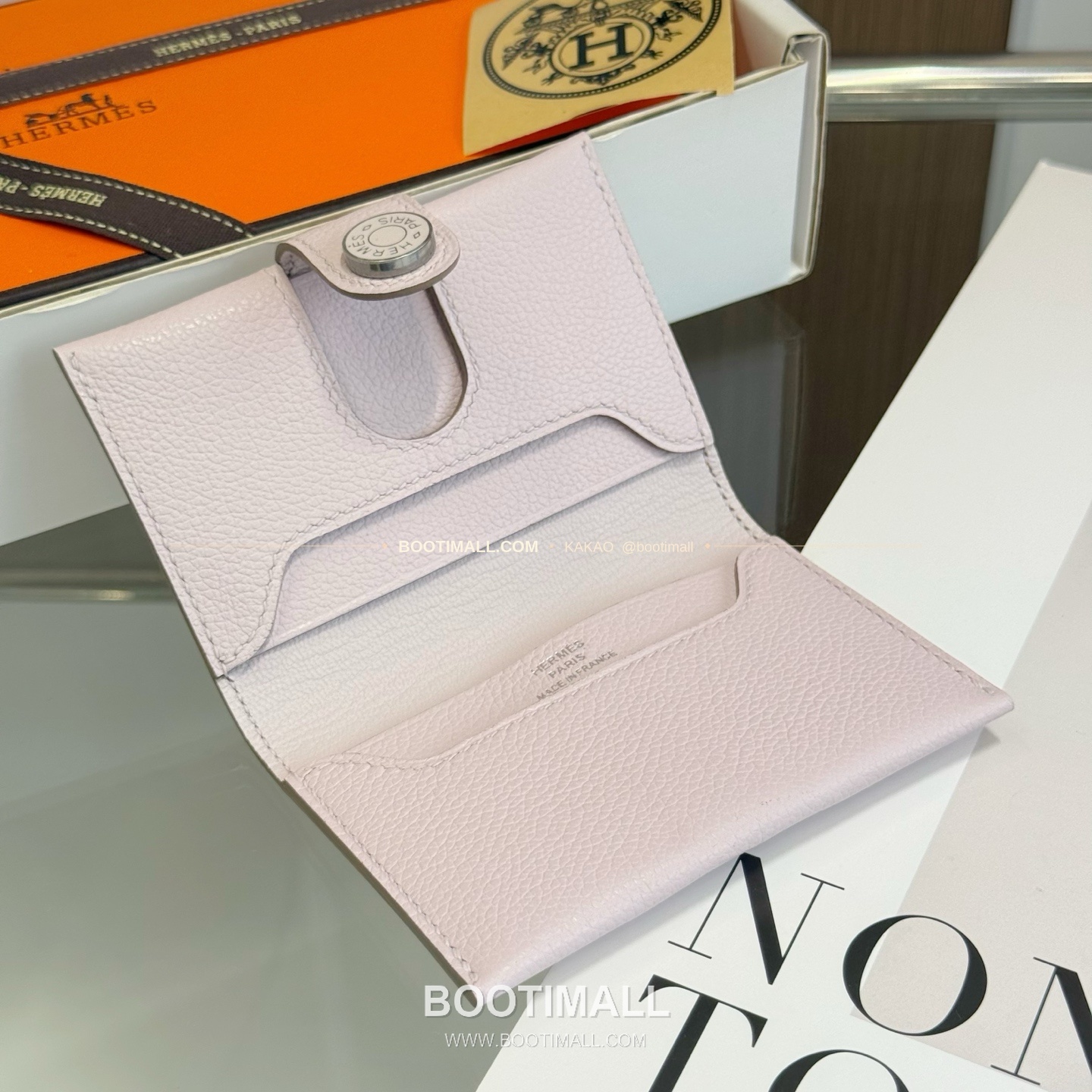 에르메스 에버컬러 카프스킨 R.M.S 카드홀더 Hermes Evercolor Calfskin R.M.S Card Holder 10.5cm 9