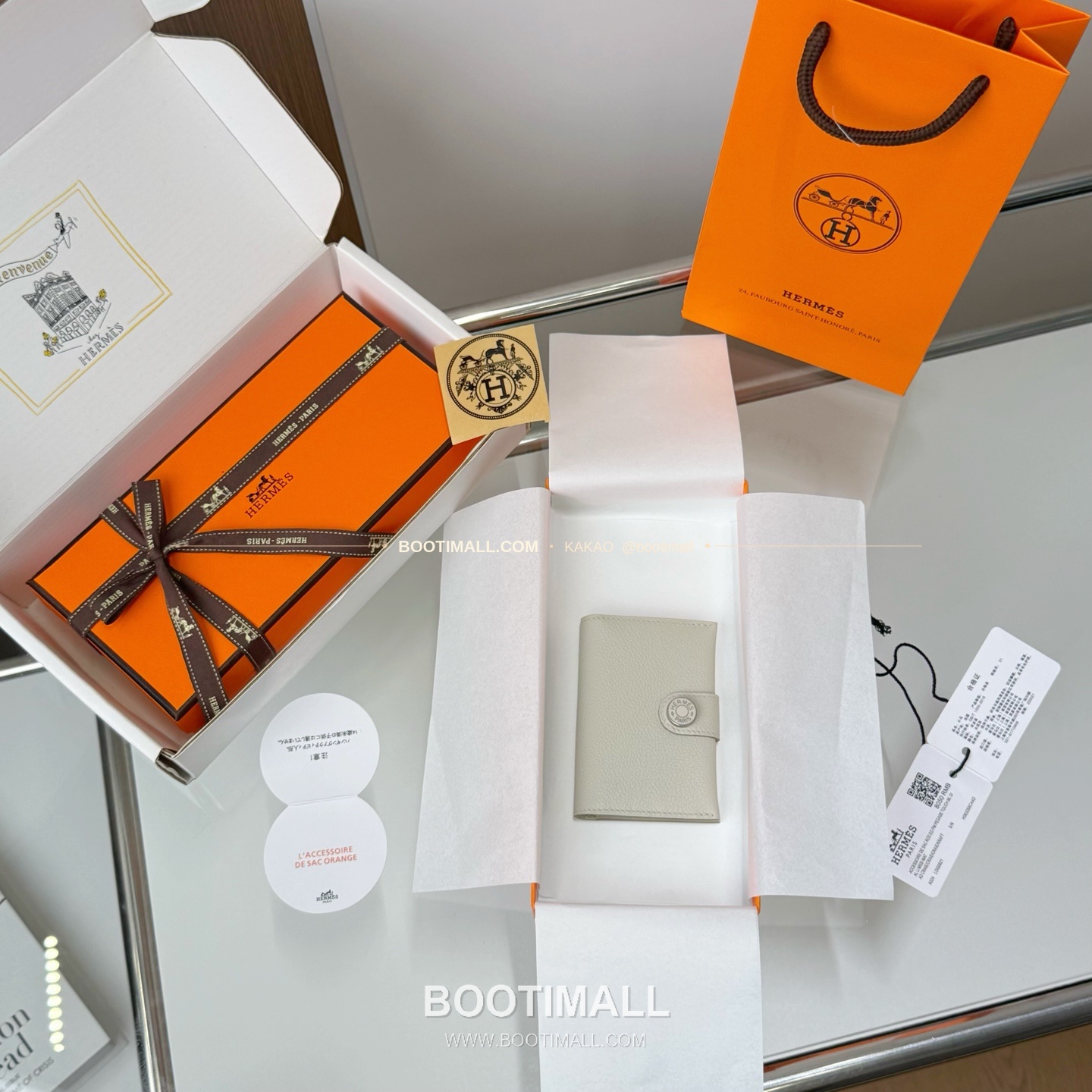 에르메스 에버컬러 카프스킨 R.M.S 카드홀더 Hermes Evercolor Calfskin R.M.S Card Holder 10.5cm 2