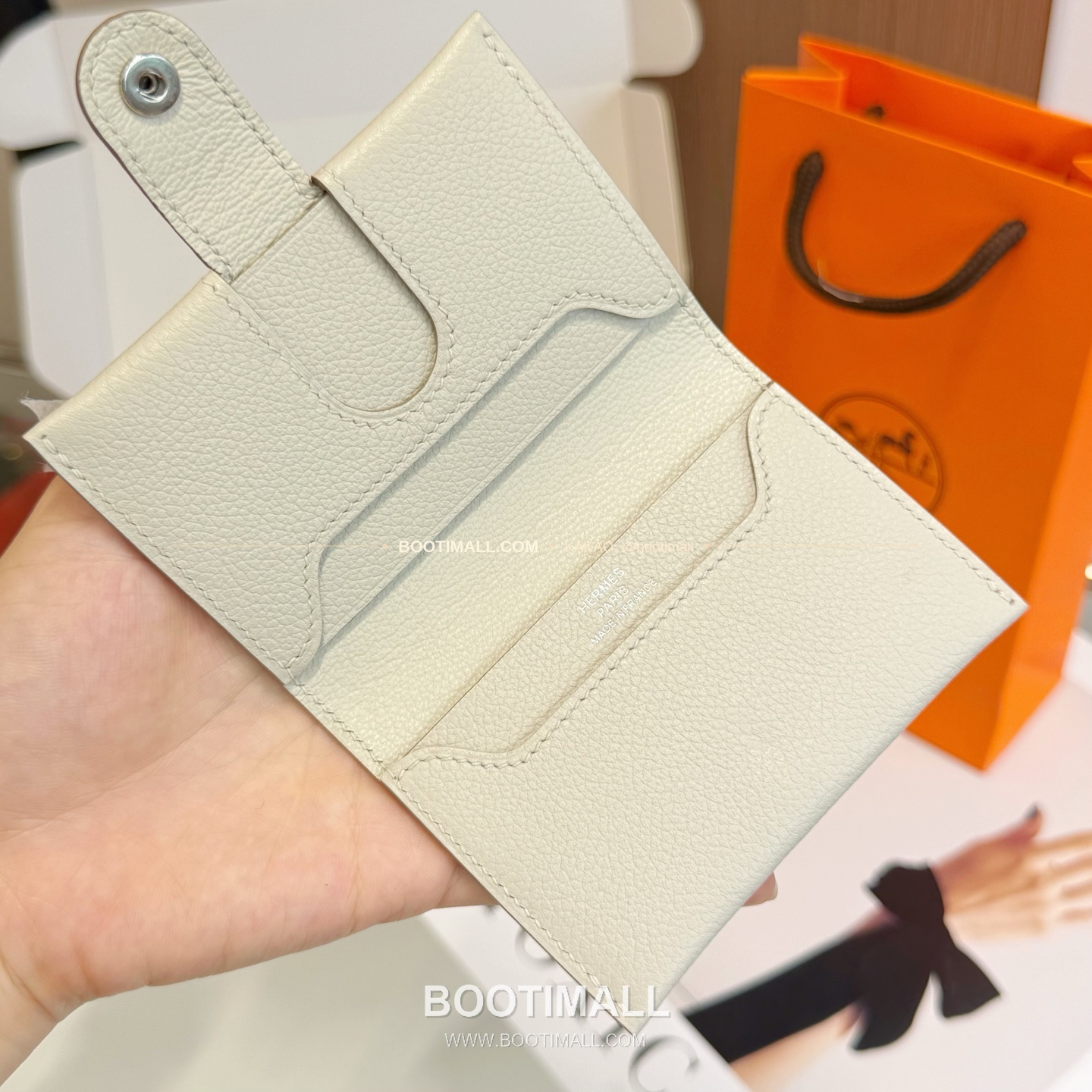 에르메스 에버컬러 카프스킨 R.M.S 카드홀더 Hermes Evercolor Calfskin R.M.S Card Holder 10.5cm 7