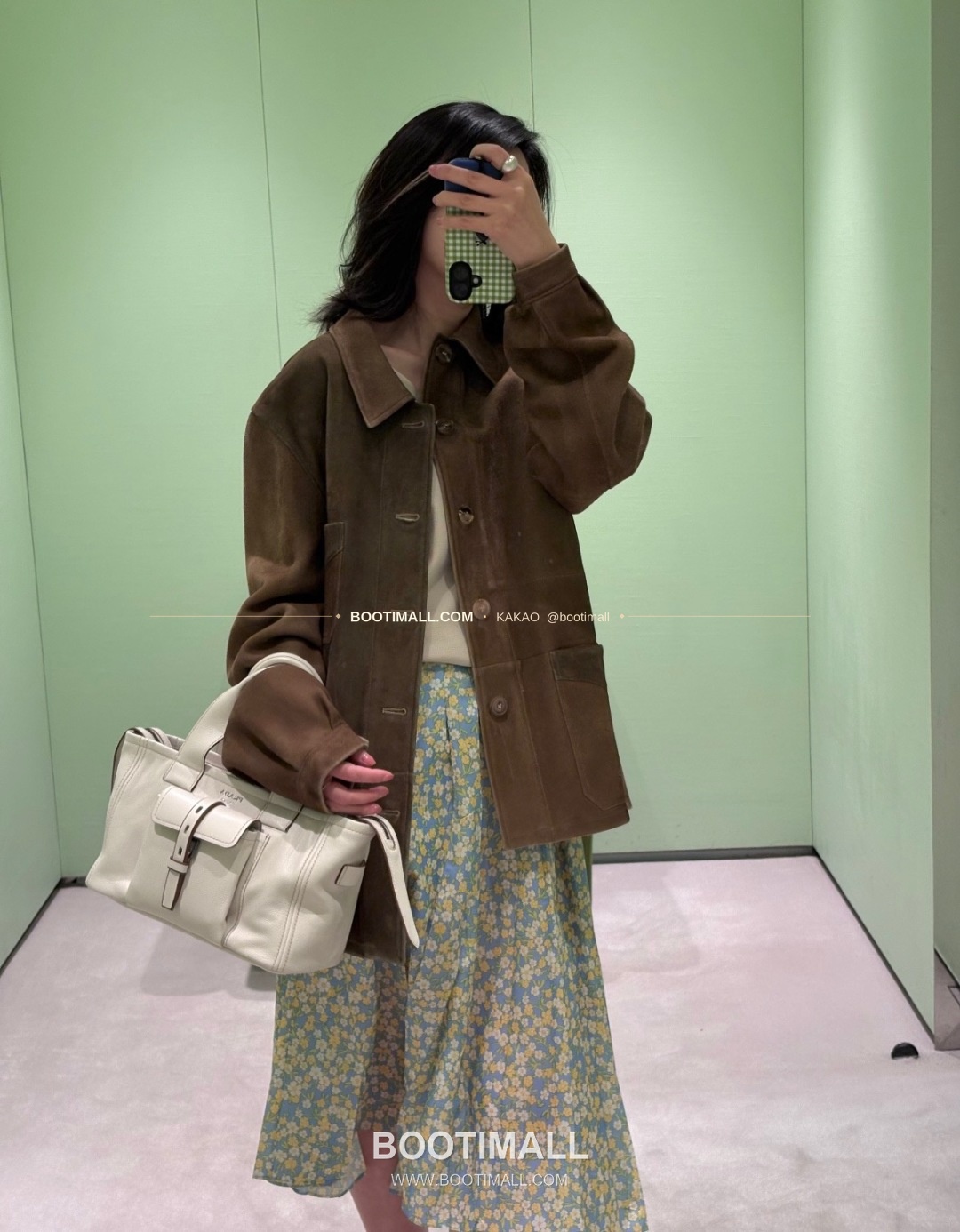 프라다 2026 Route 레더 로고 화이트 토트백 Prada 2026 Route Leather Logo White Tote Bag 1BG660 28cm 12
