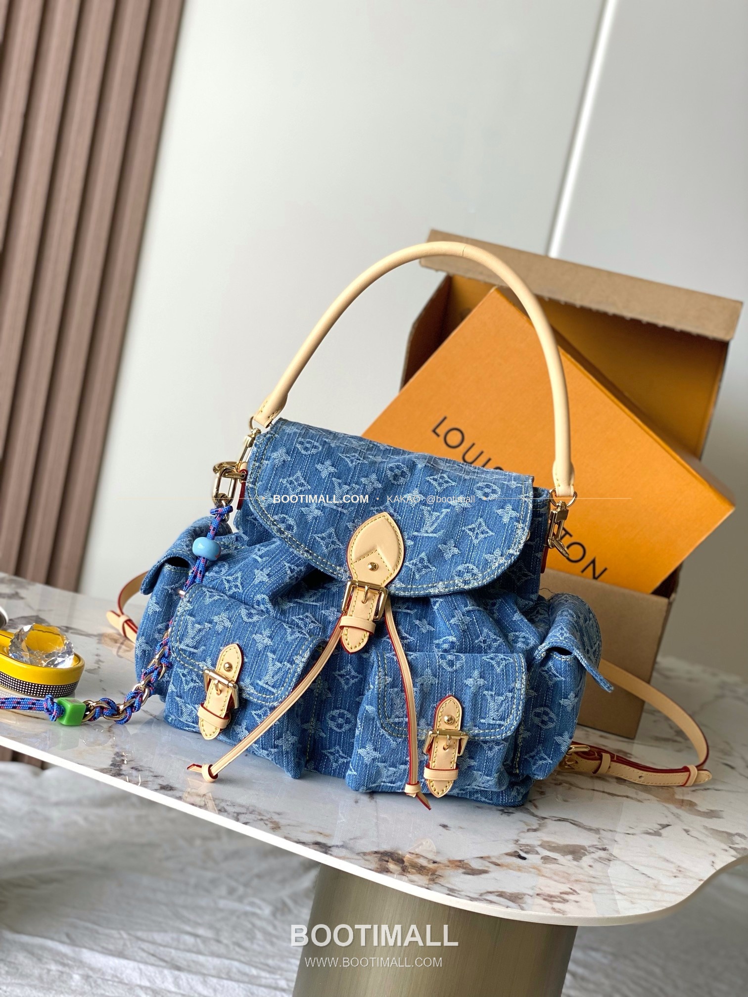 루이비통 Montsouris Cargo 패브릭 로고 백팩 Louis Vuitton Montsouris Cargo Fabric Logo Backpack M27330 32cm 8