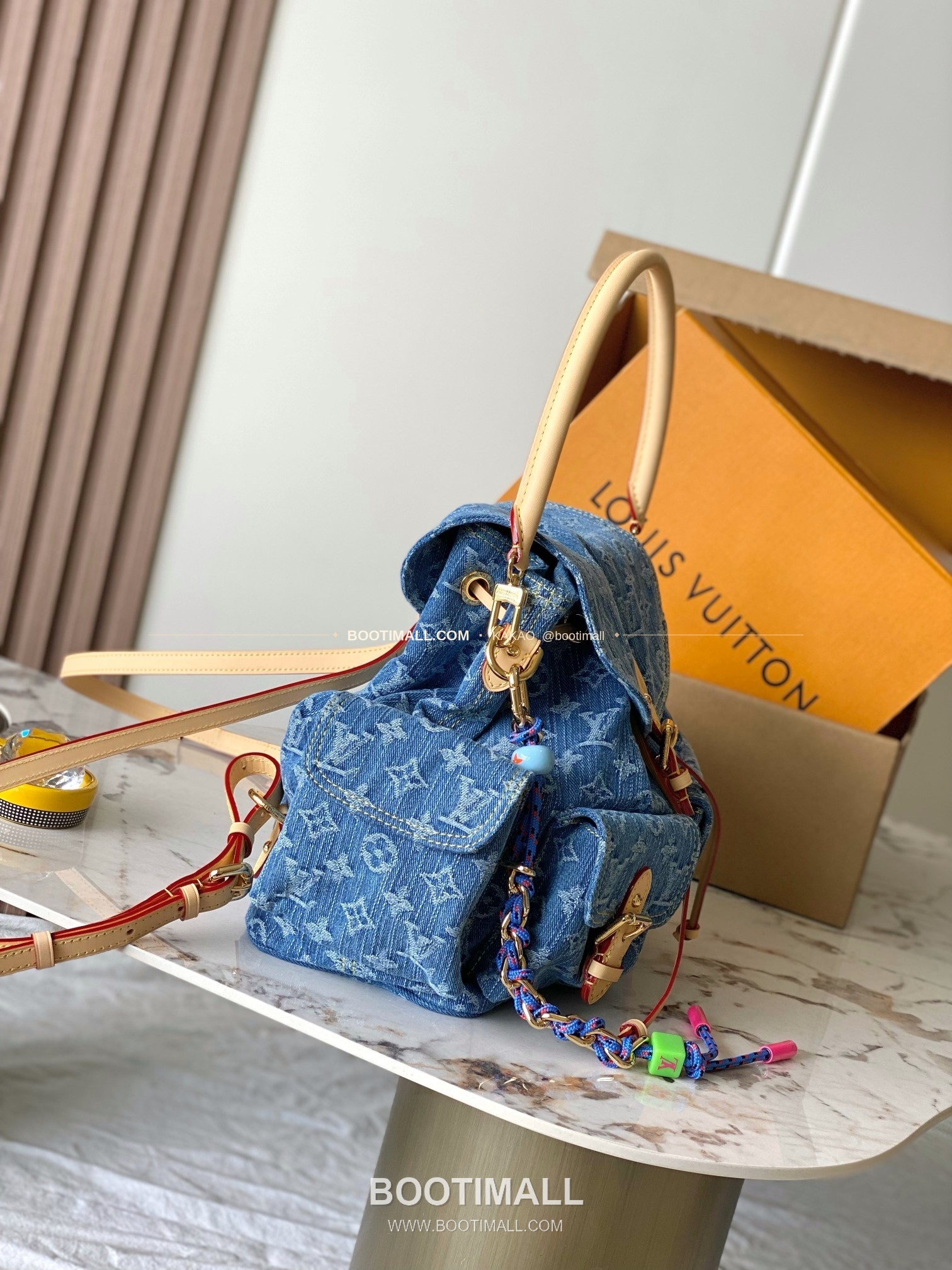 루이비통 Montsouris Cargo 패브릭 로고 백팩 Louis Vuitton Montsouris Cargo Fabric Logo Backpack M27330 32cm 9