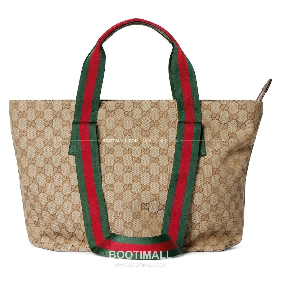 구찌 Generation GG 캔버스 웹스트랩 토트백 Gucci Generation GG Canvas Web Strap Tote Bag 875929 36cm 11