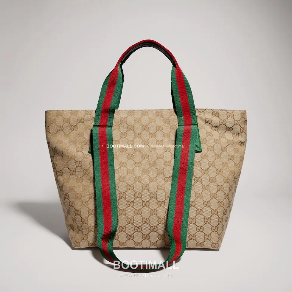 구찌 Generation GG 캔버스 웹스트랩 토트백 Gucci Generation GG Canvas Web Strap Tote Bag 875929 36cm 14
