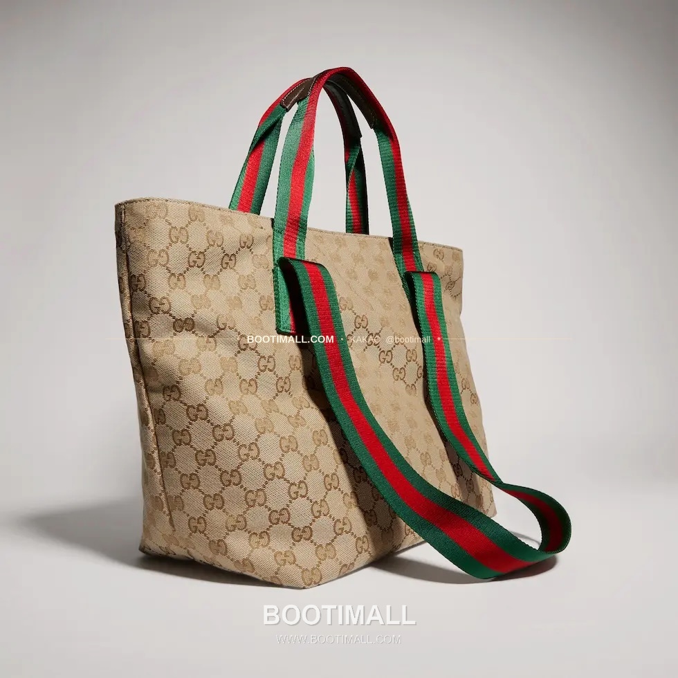 구찌 Generation GG 캔버스 웹스트랩 토트백 Gucci Generation GG Canvas Web Strap Tote Bag 875929 36cm 15