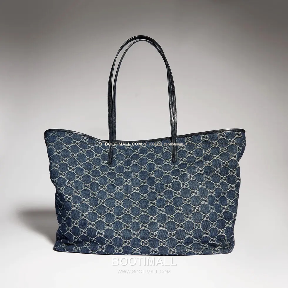 구찌 Generation GG 데님 로고 플라크 토트백 Gucci Generation GG Denim Logo Plaque Tote Bag 875236 25cm 6